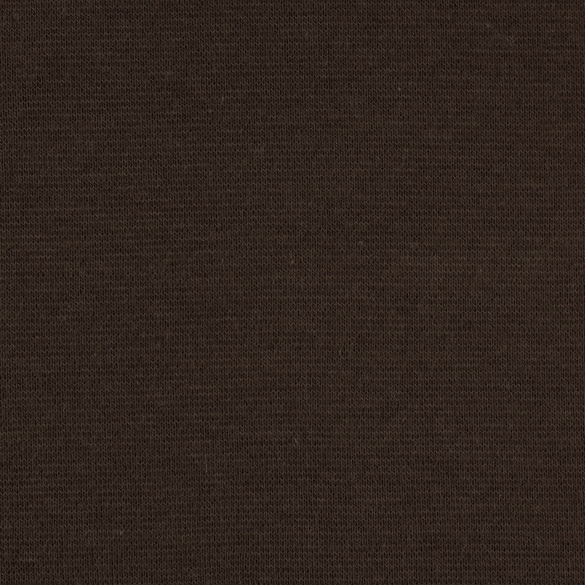 0,5m Sweat angeraut (innen kuschlig) Braun 178