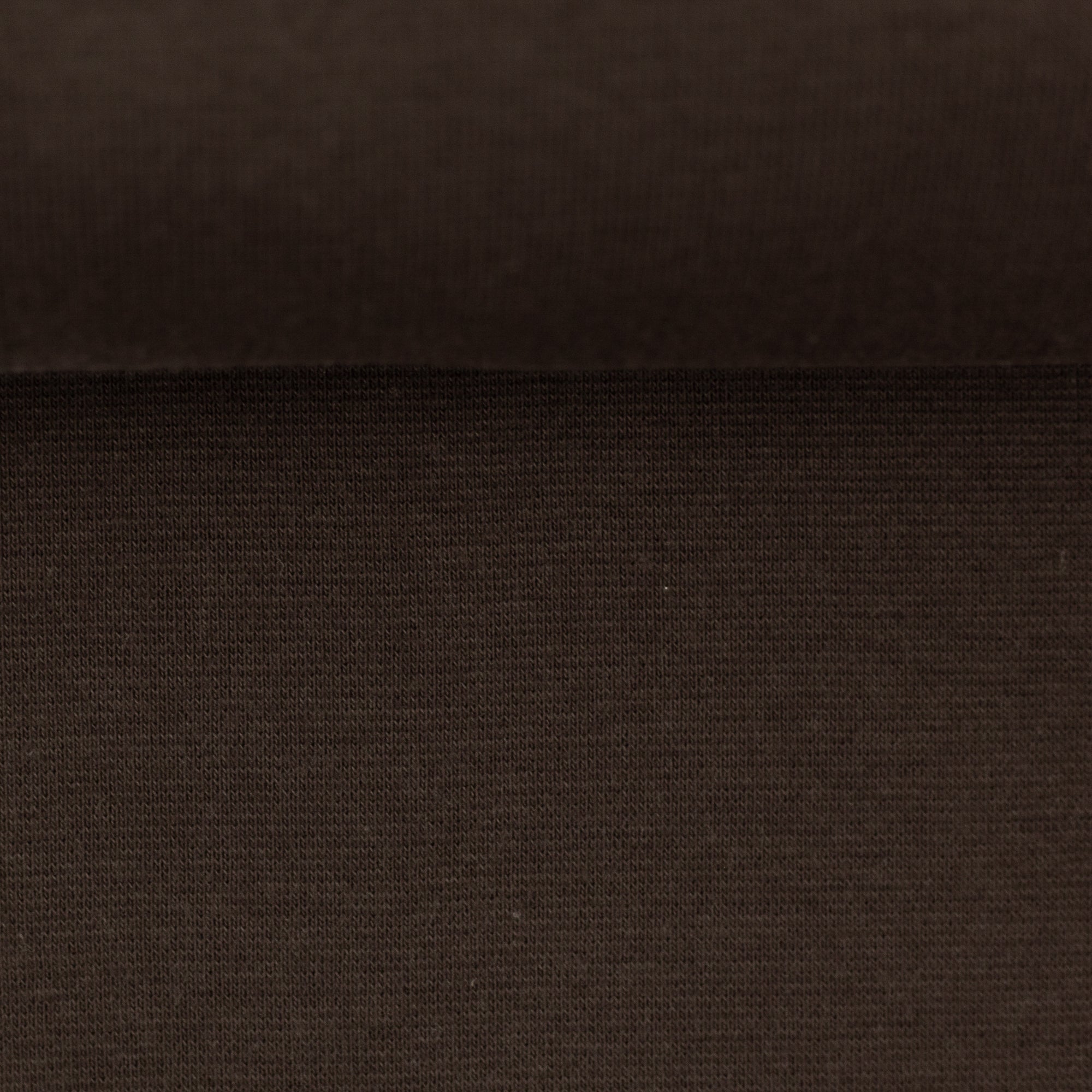 0,5m Sweat angeraut (innen kuschlig) Braun 178