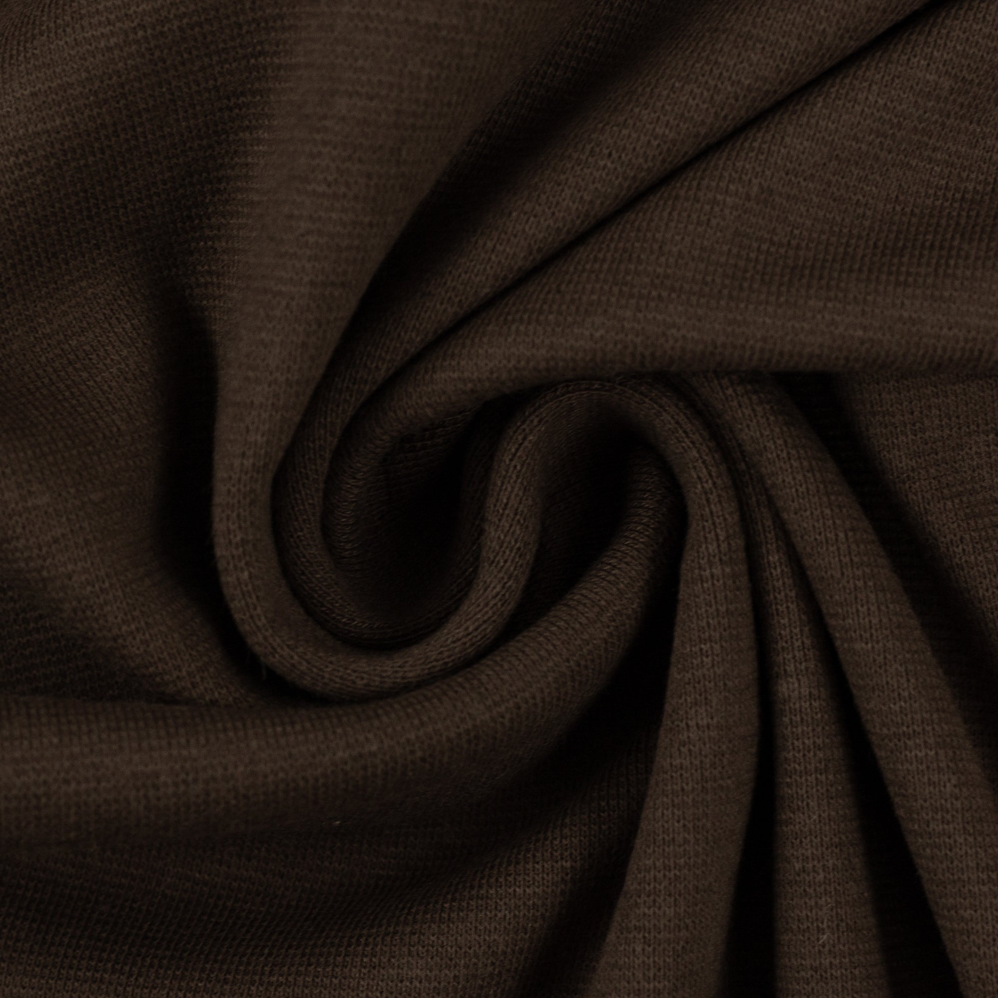 0,5m Sweat angeraut (innen kuschlig) Braun 178