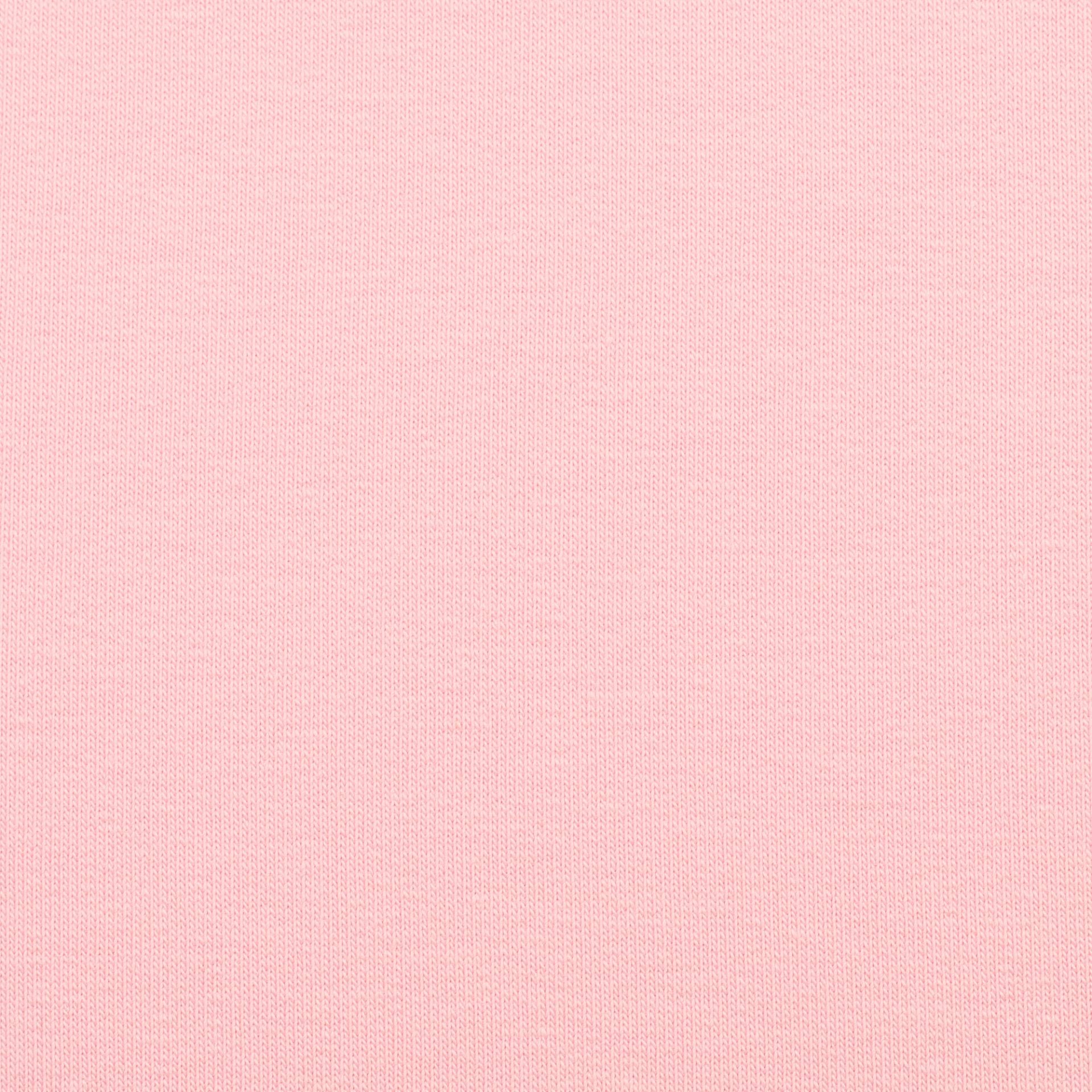 0,5m Sweat angeraut (innen kuschlig) Rosa 432