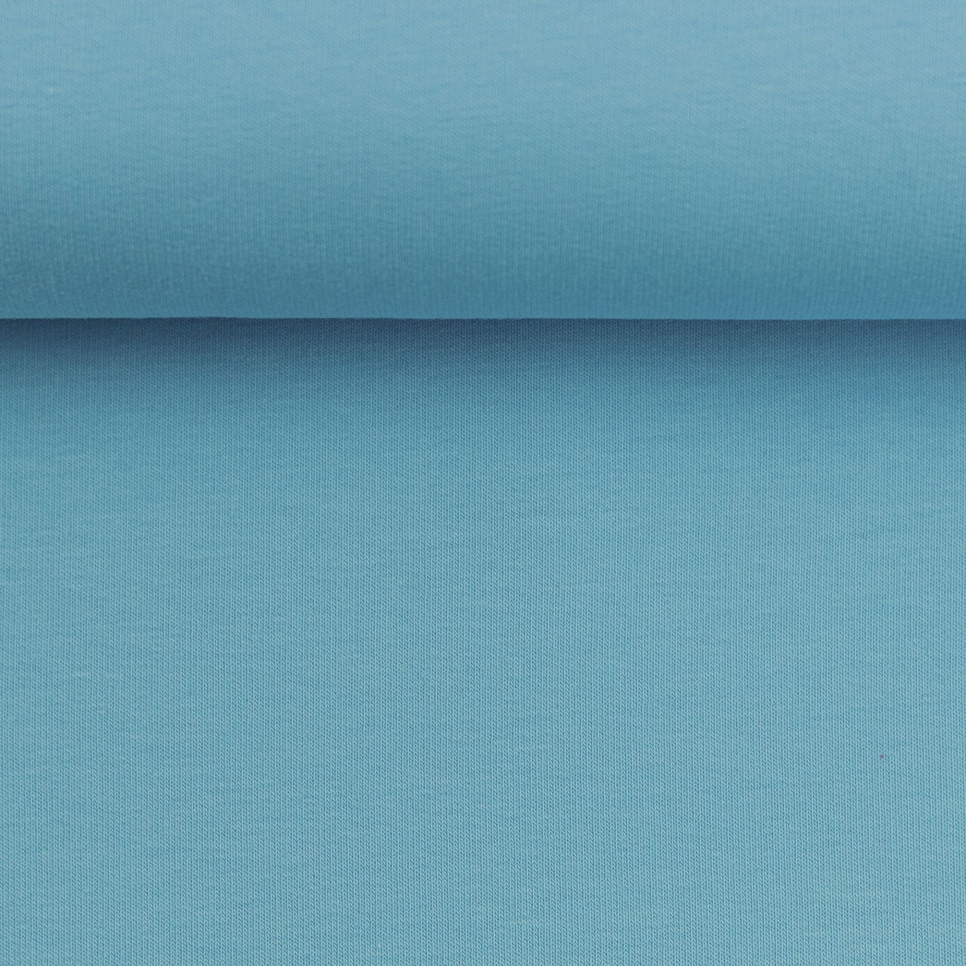 0,5m French Terry türkis 841