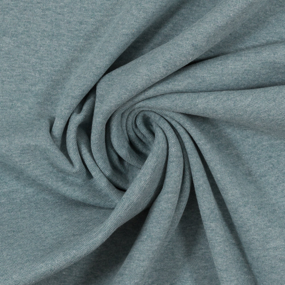 0,5m Ökotex 100 - Melange-Bündchen karibik 1742