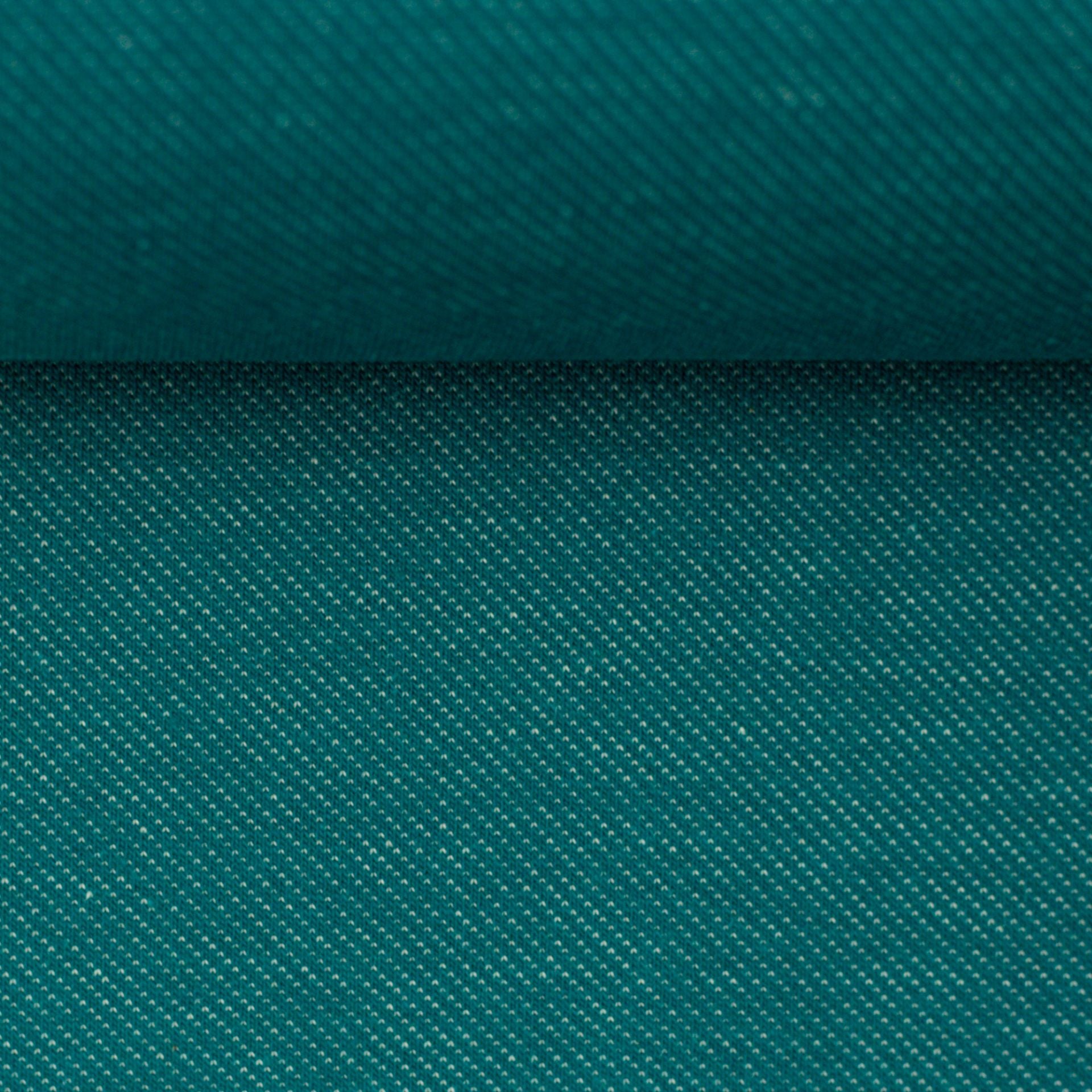 0,5m Denim Jersey petrol 1747