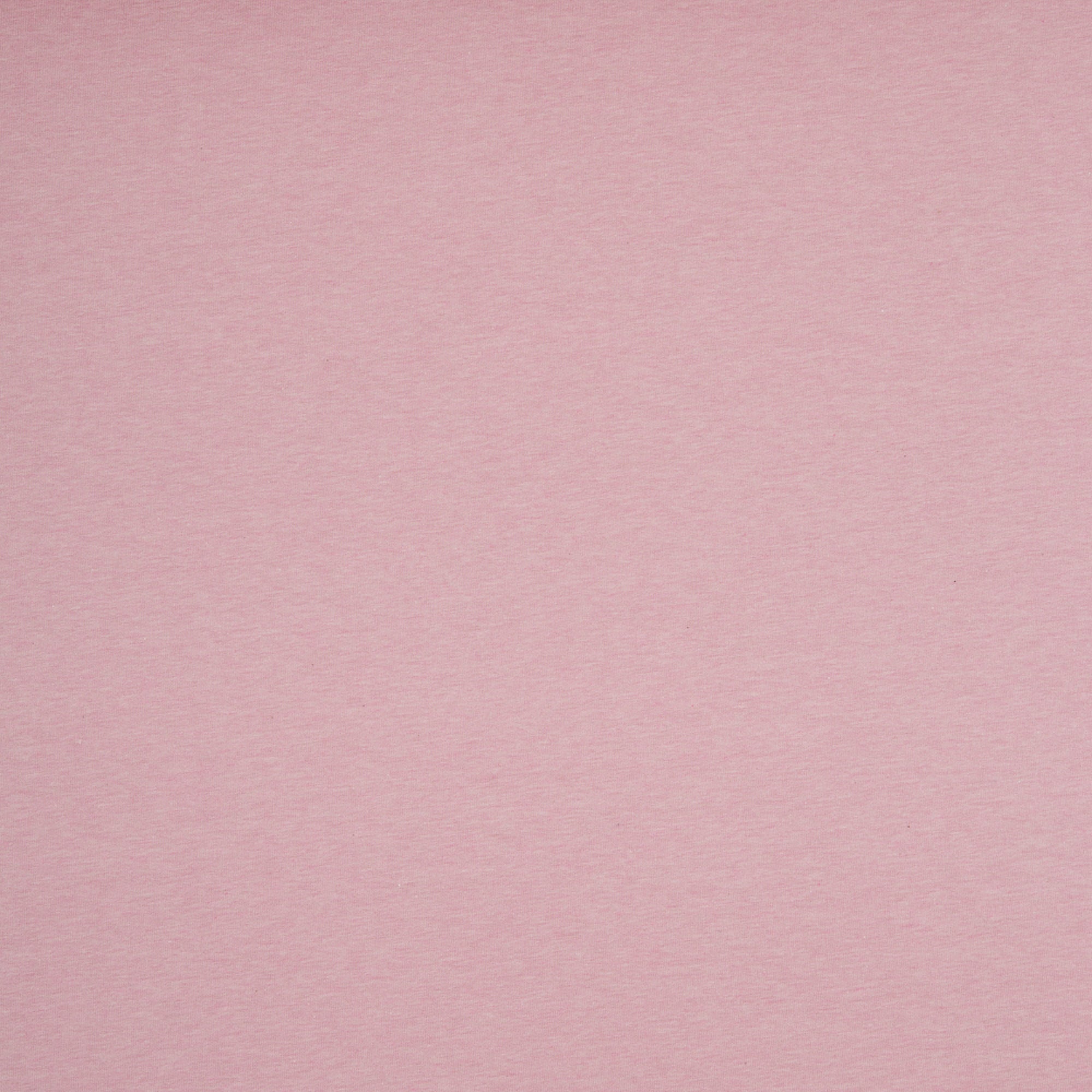 0,5m Ökotex 100 - Melange-Sommersweat altrosa 1434