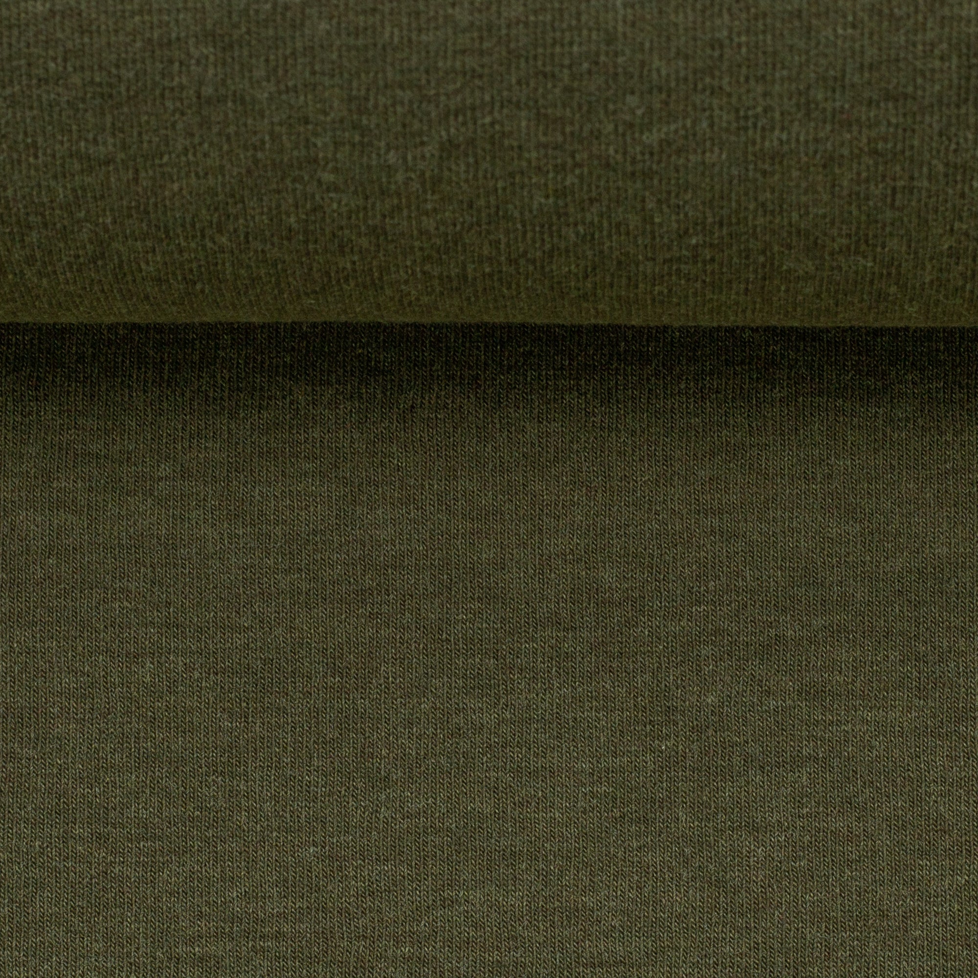 0,5m Ökotex 100 - Melange-Jersey laubfrosch 1769