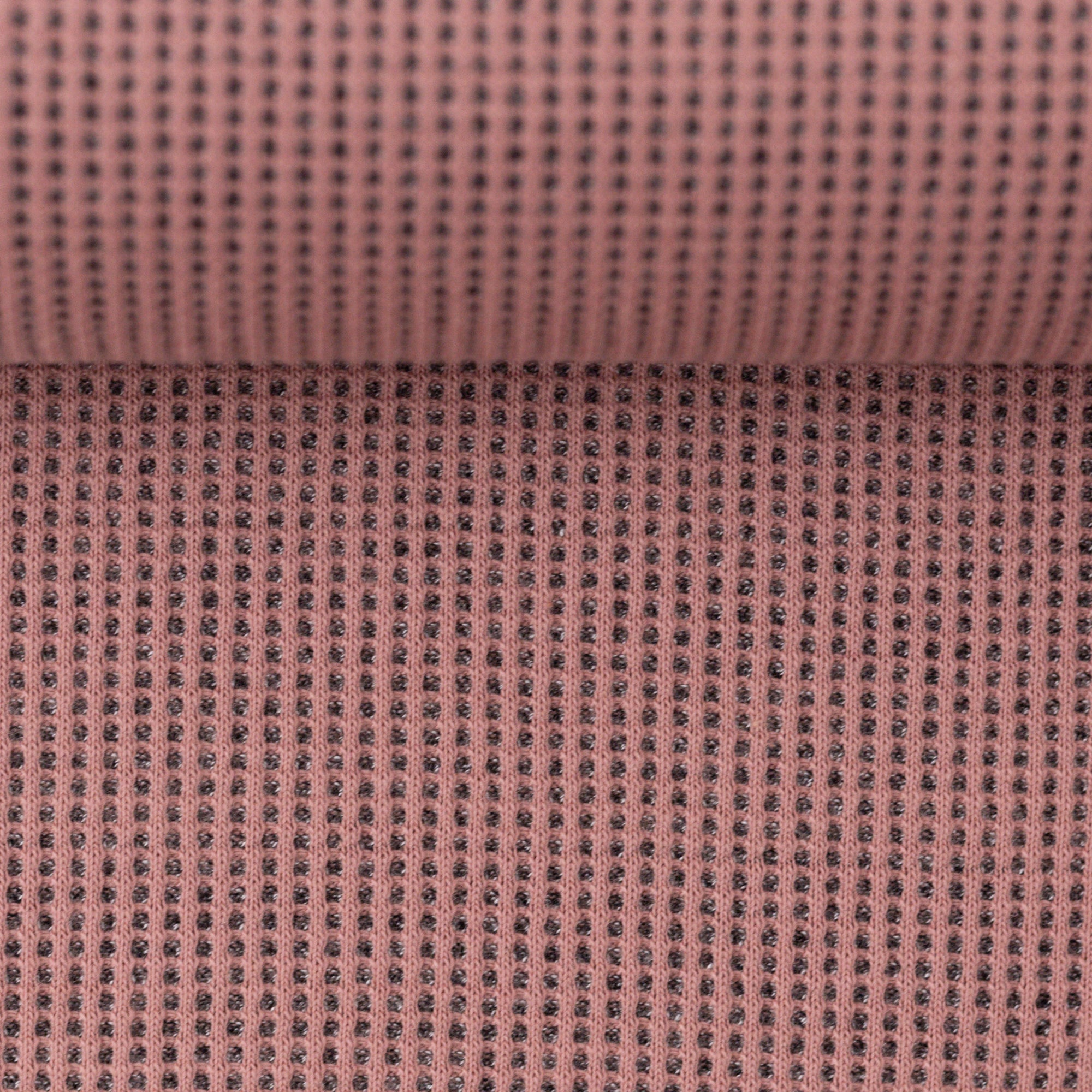 0,5m Waffelstrick rosé 1434
