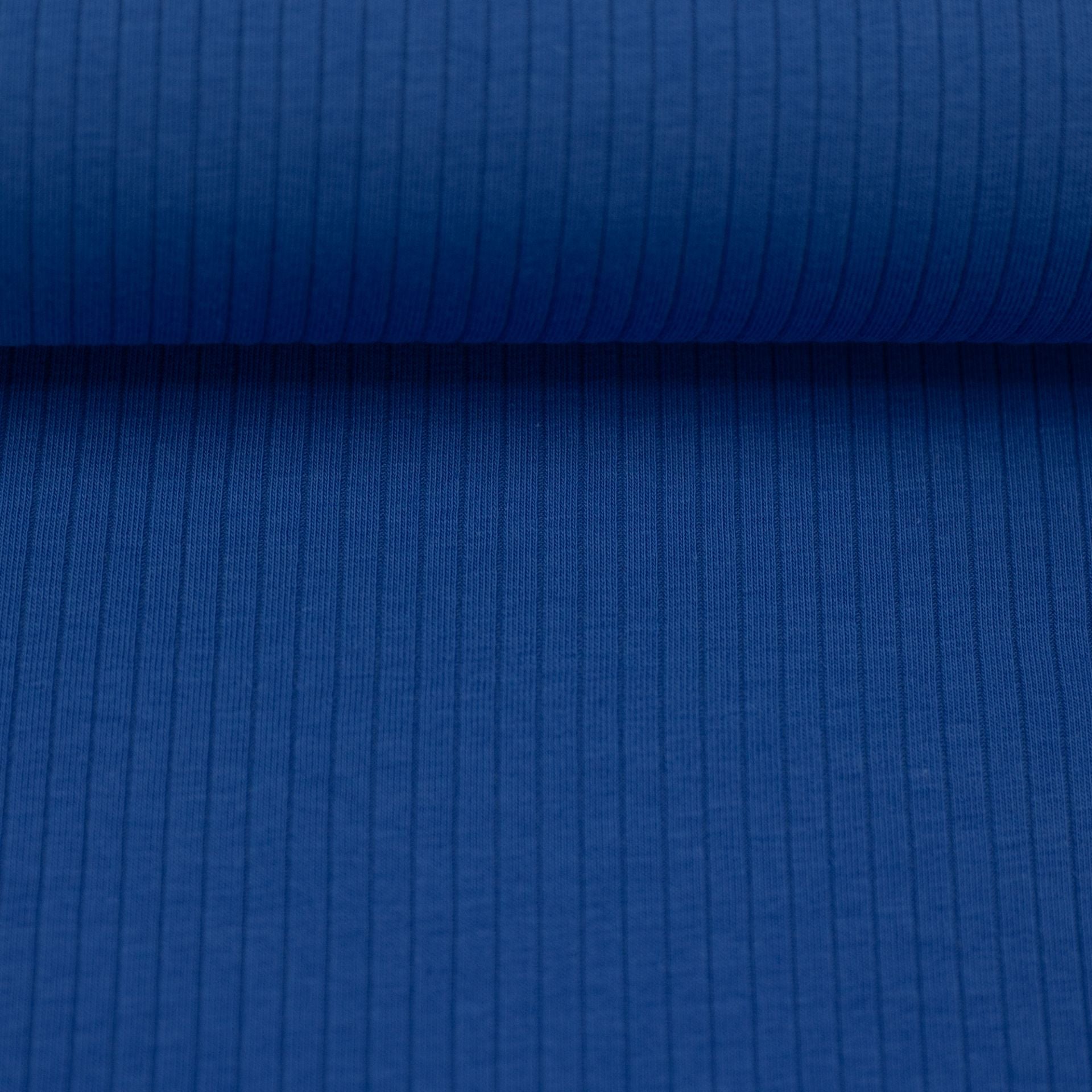 0,5m Ripp-Jersey "SoftRib" blau