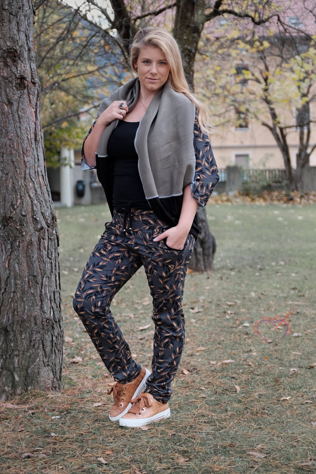 0,5m Ökotex 100 - Waffel-Jersey olive