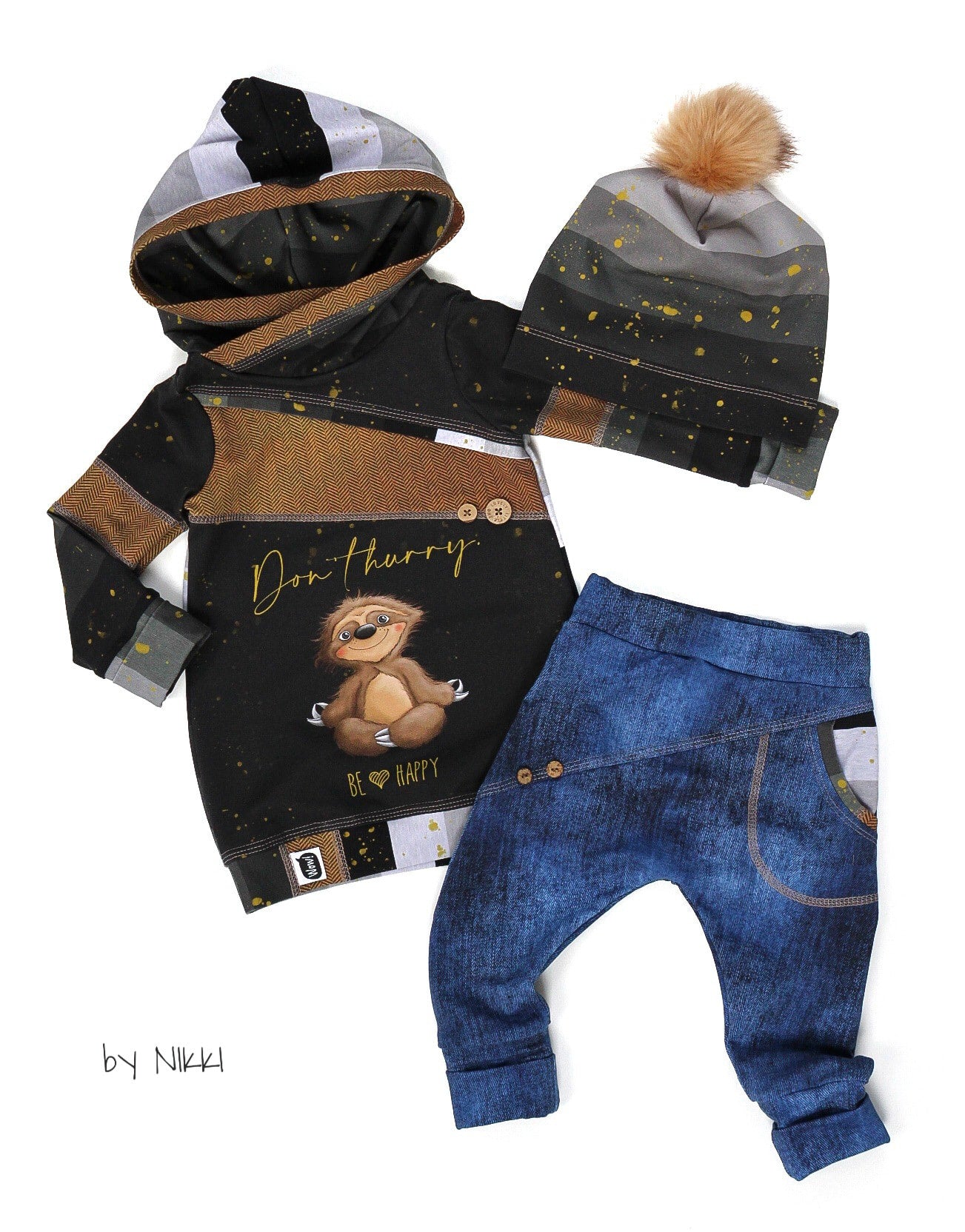 Bio-Sommersweat Faultier "Don&