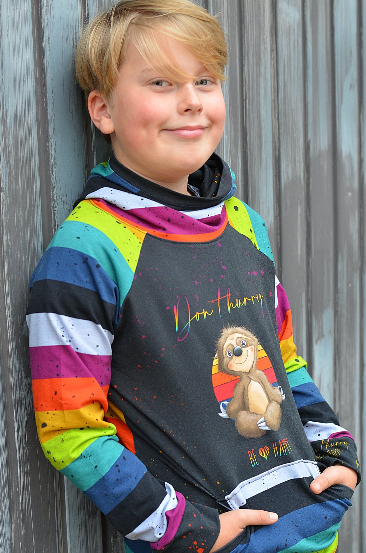 Bio-Sommersweat Faultier "Don&