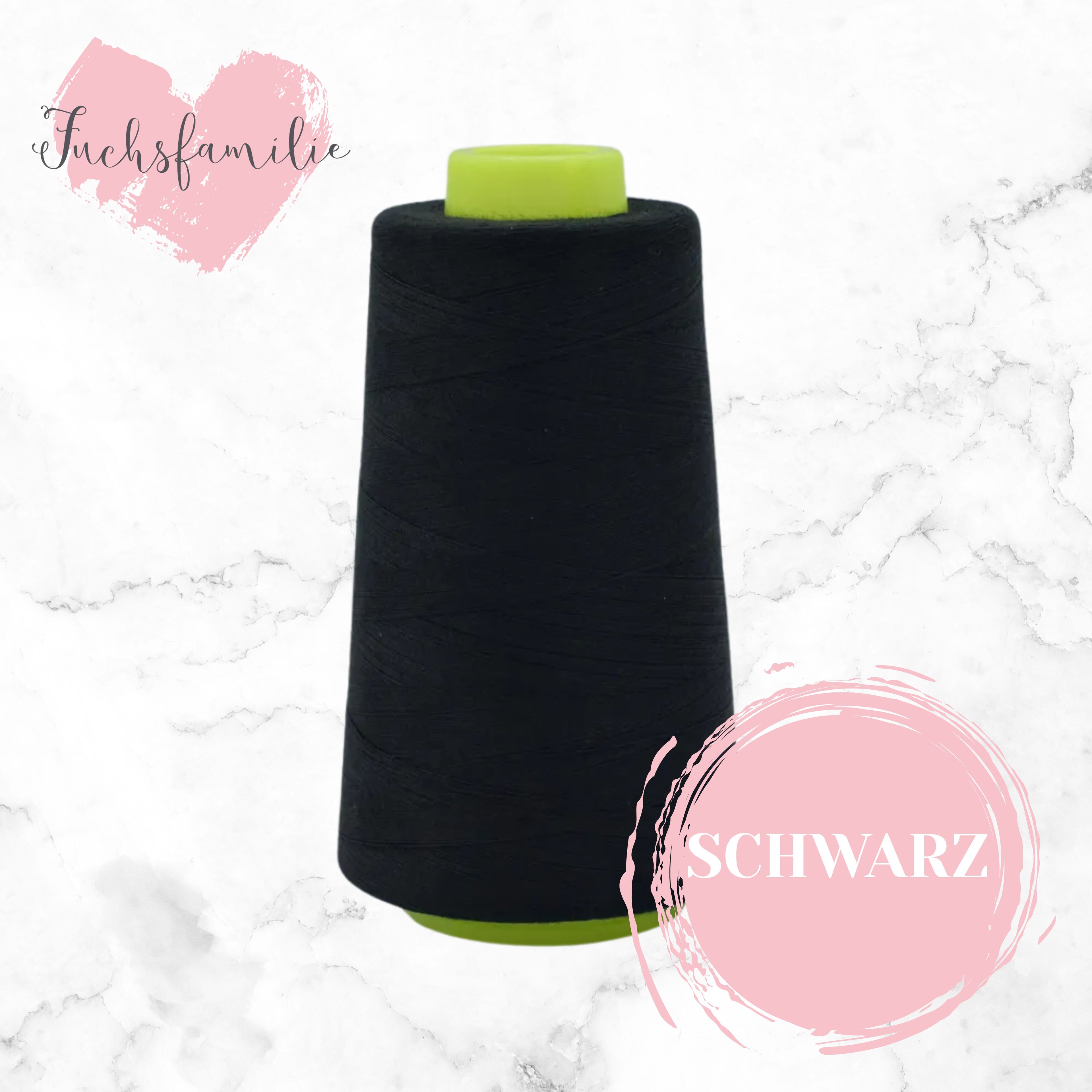 Overlock Garn Schwarz 690