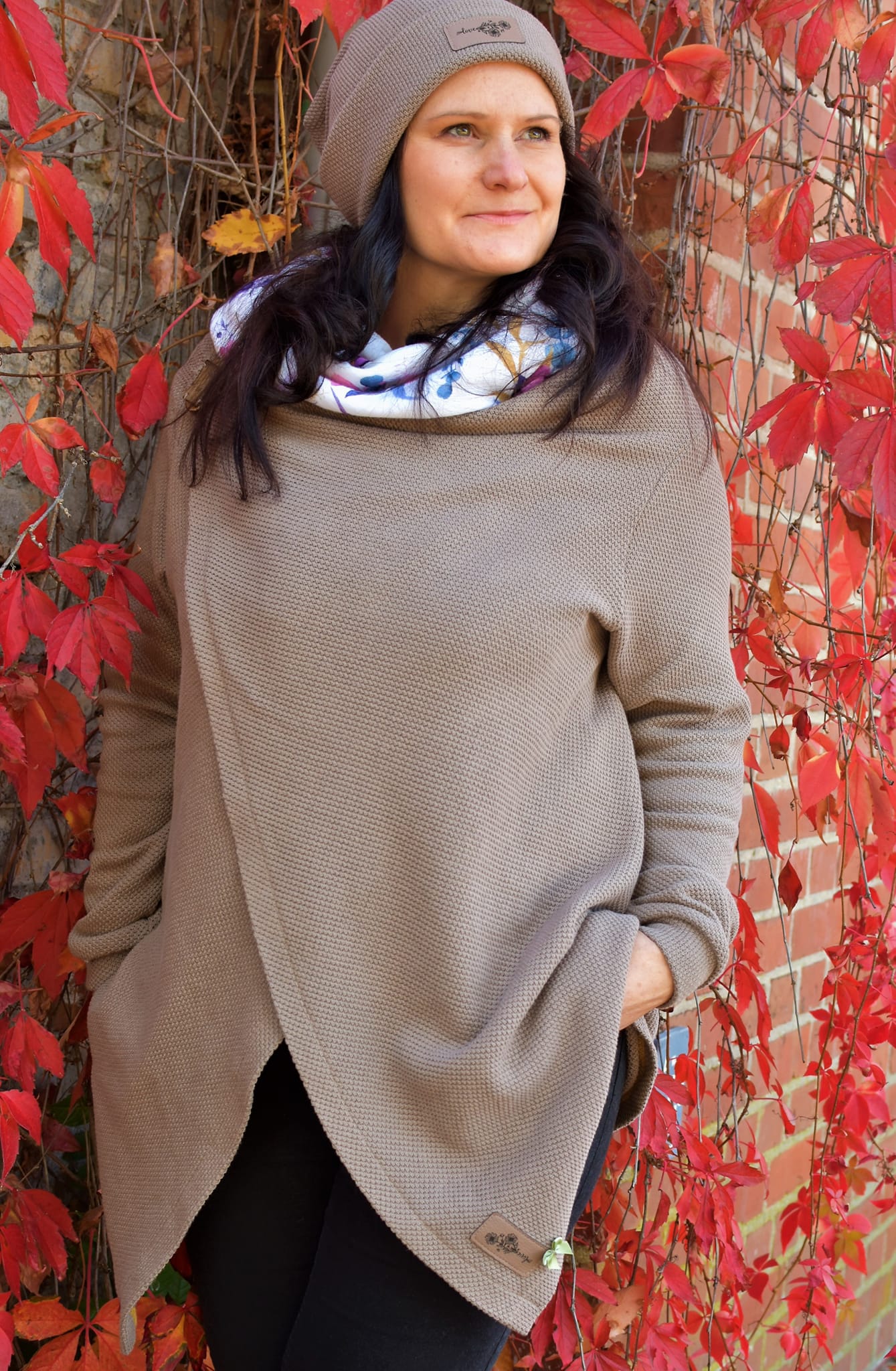 0,5m Lieblingsstrick stone