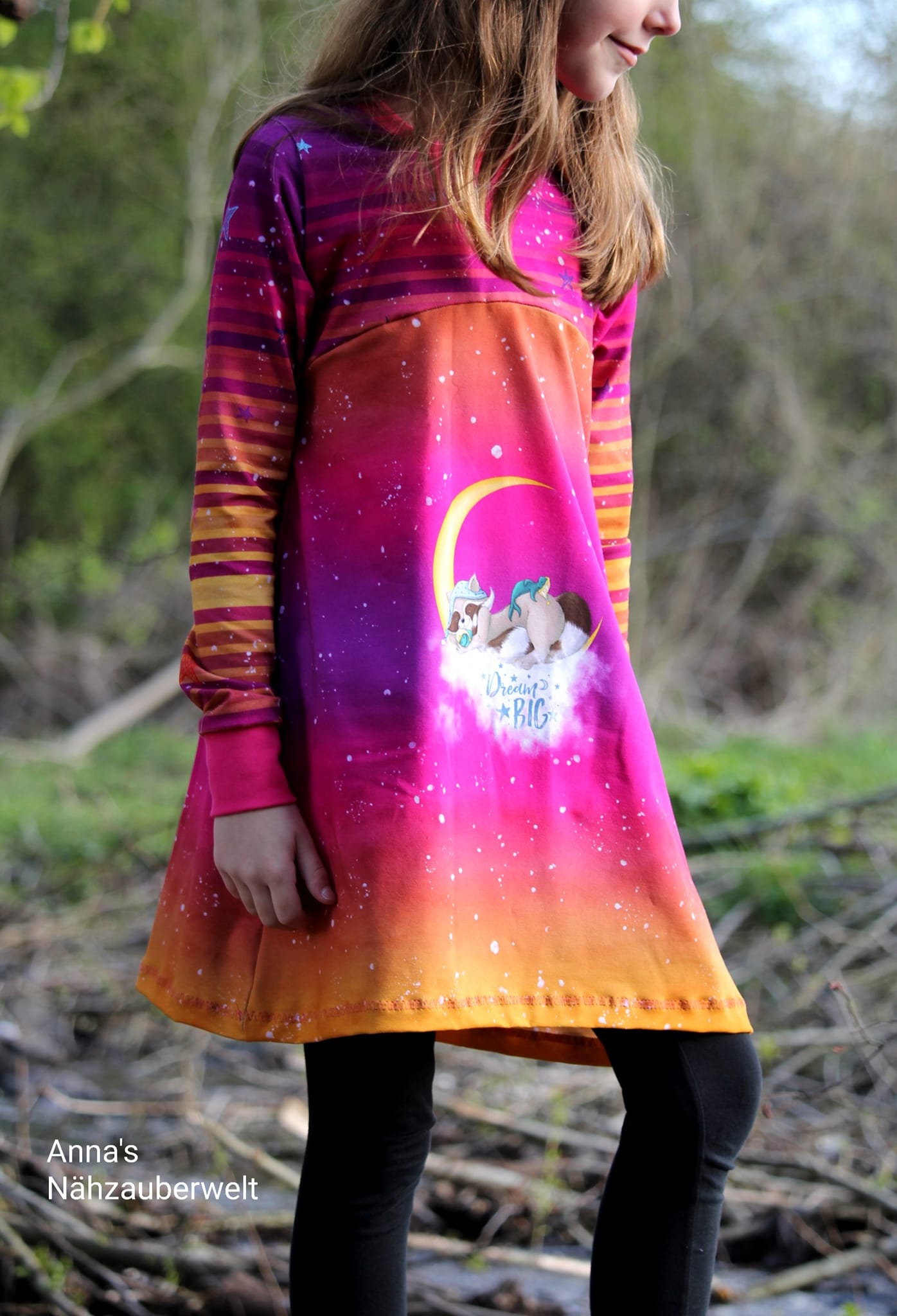 Bio-Jersey Charlie "Dream Big" Verlauf sunset