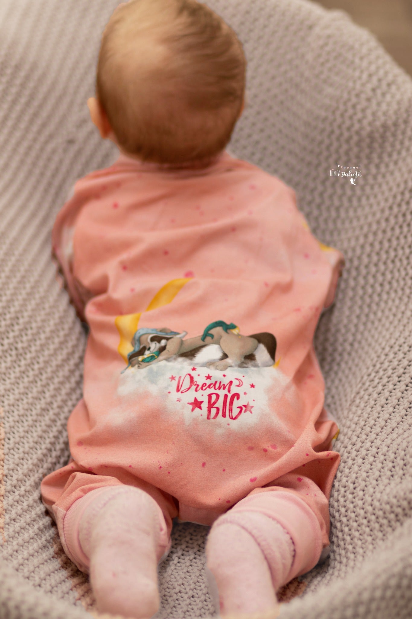 Bio-Jersey Charlie "Dream Big" babyrosa