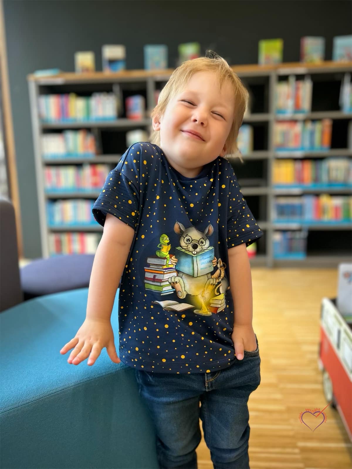 Bio-Jersey Leseratte nightandstars