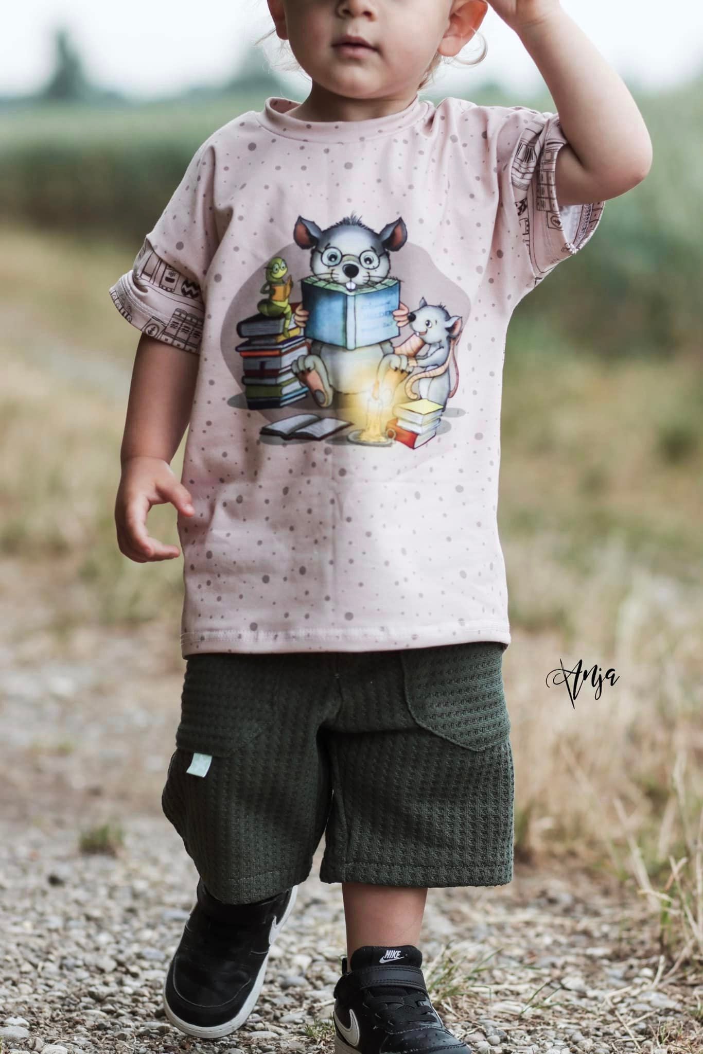 Bio-Jersey Leseratte paper