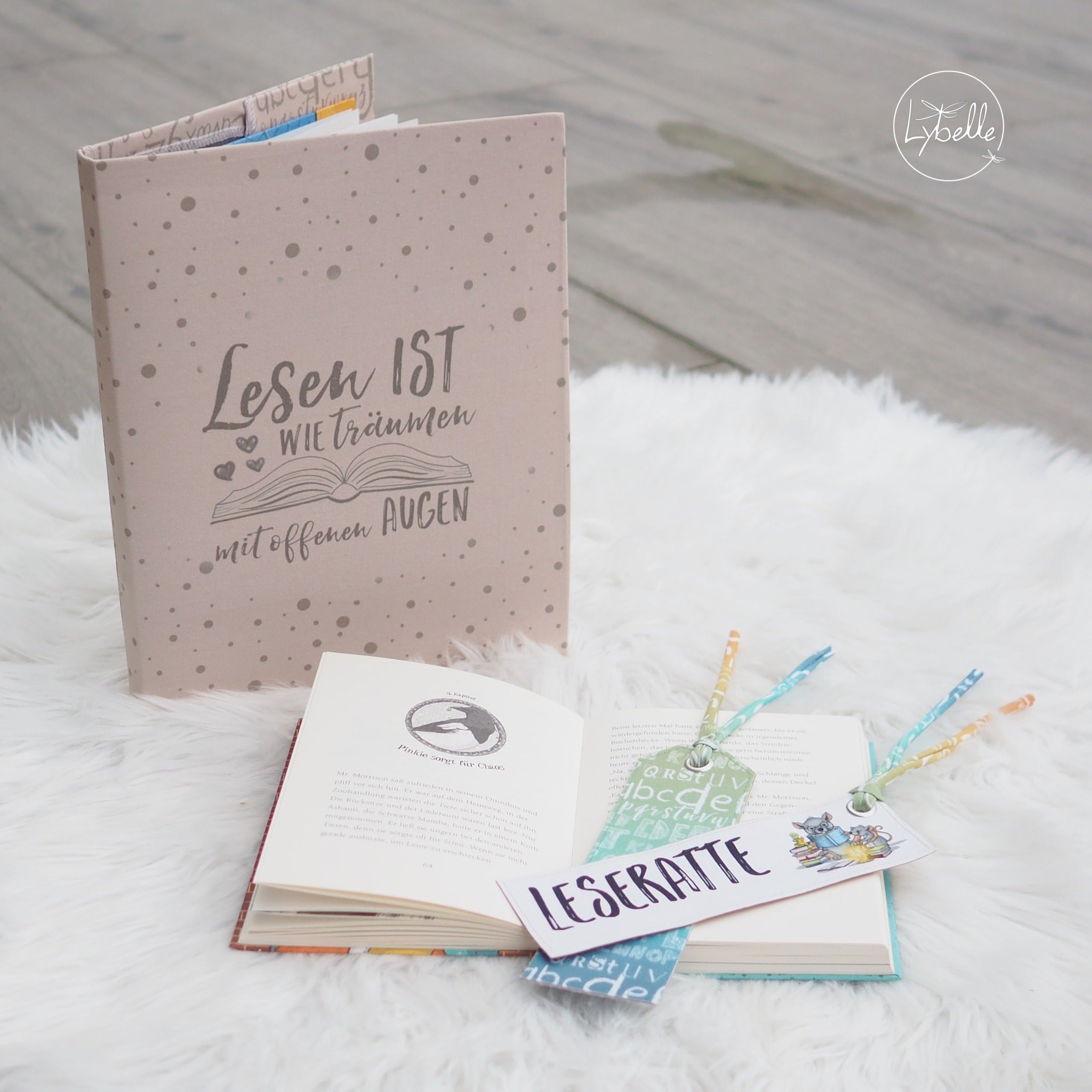 Bio-Jersey "Lesen ist wie Träumen" paper