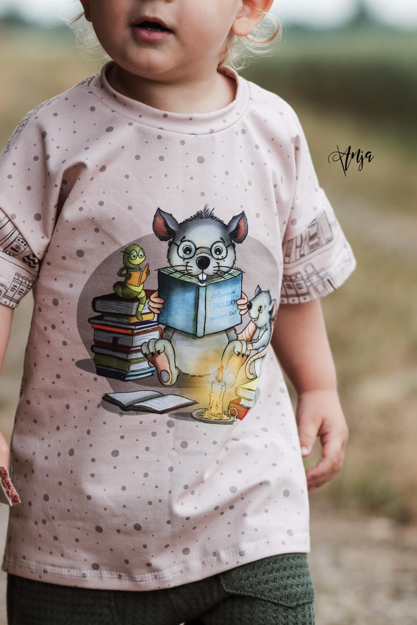 Bio-Jersey Leseratte paper