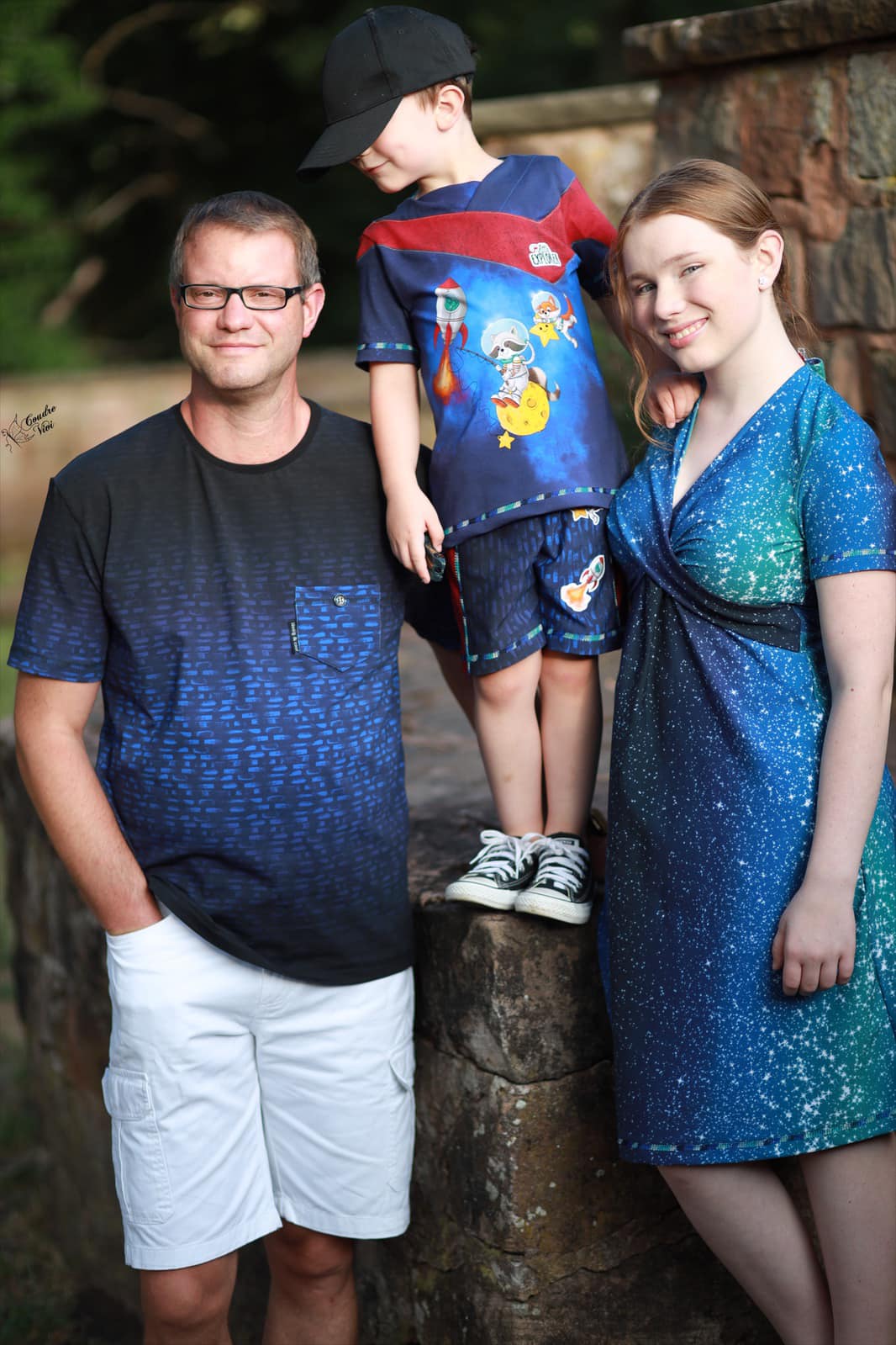 Bio-Jersey Charlie "Little Explorer" königsblau