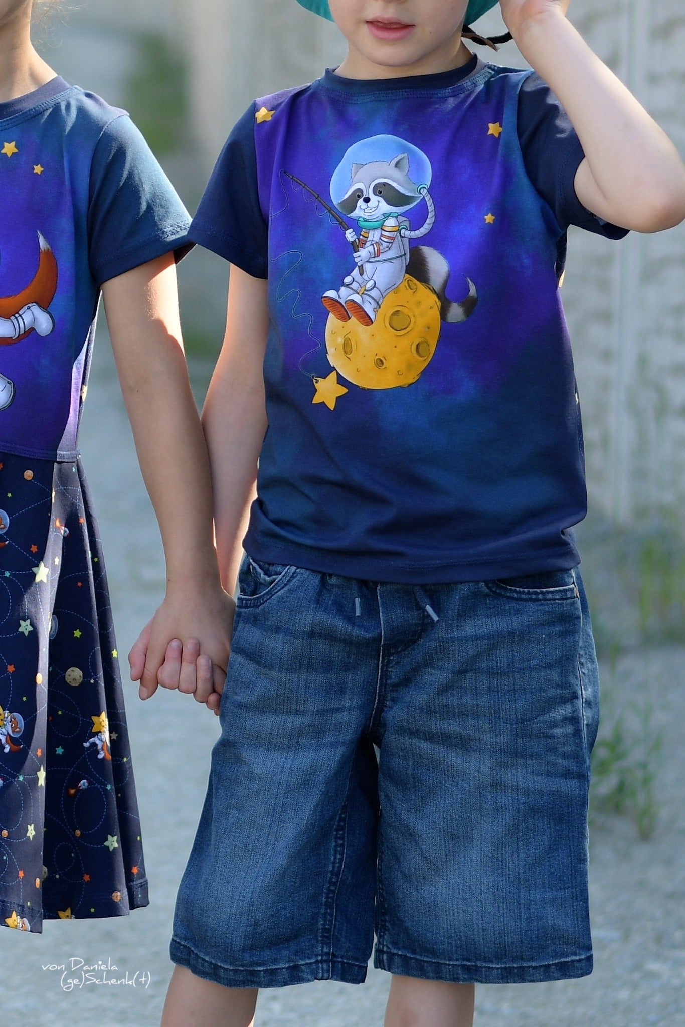 Bio-Jersey Charlie "Little Explorer" nachtblau