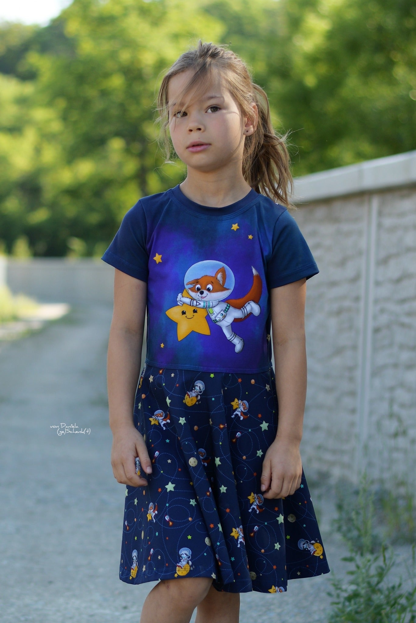 Bio-Jersey Charlie "Little Explorer" nachtblau