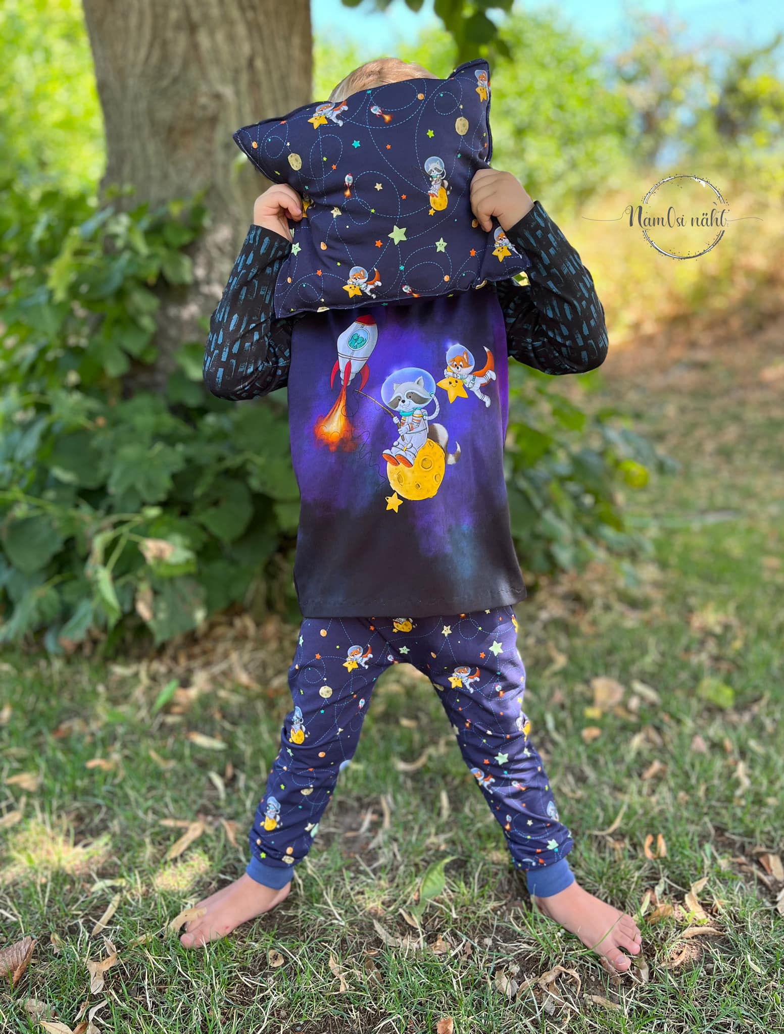 Bio-Jersey Charlie "Little Explorer" schwarzblau