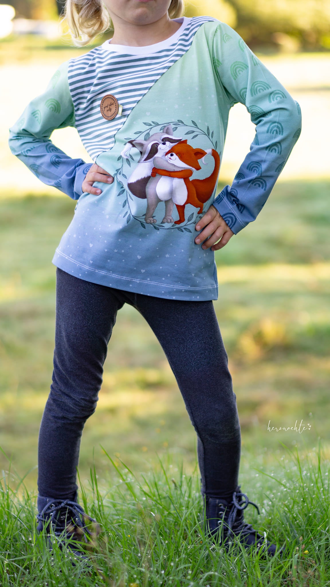 Bio-Jersey Charlie "Big Hug" blaugelb