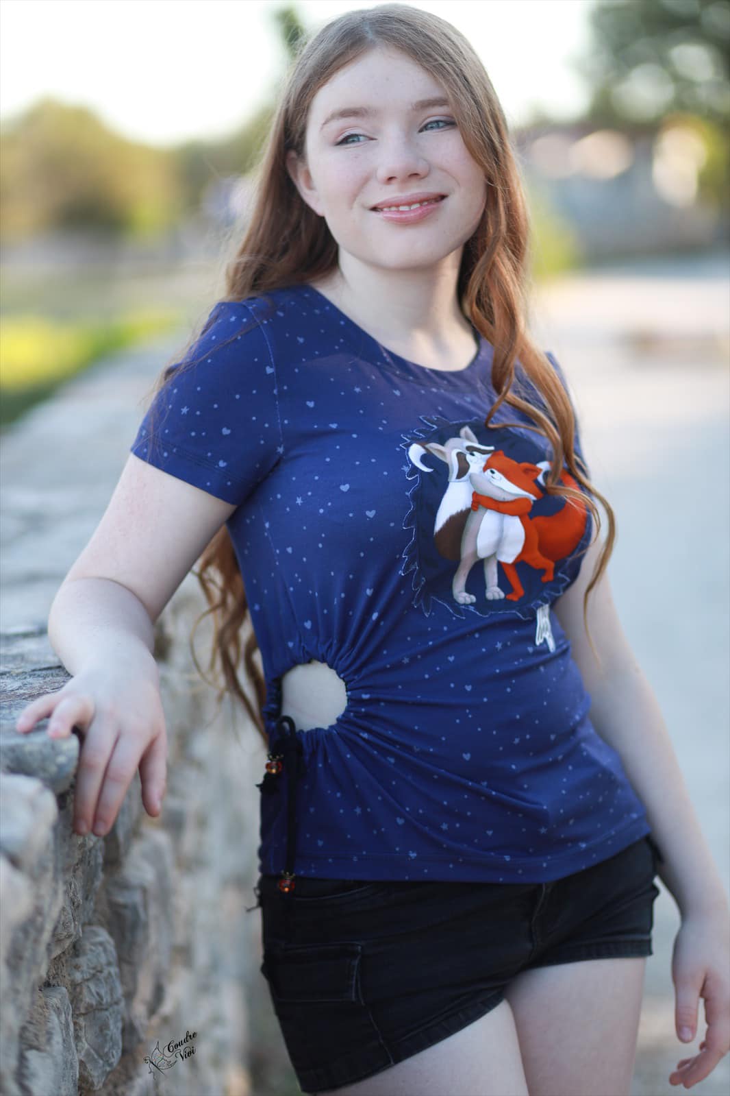 Bio-Jersey Charlie "Big Hug" nachtblau