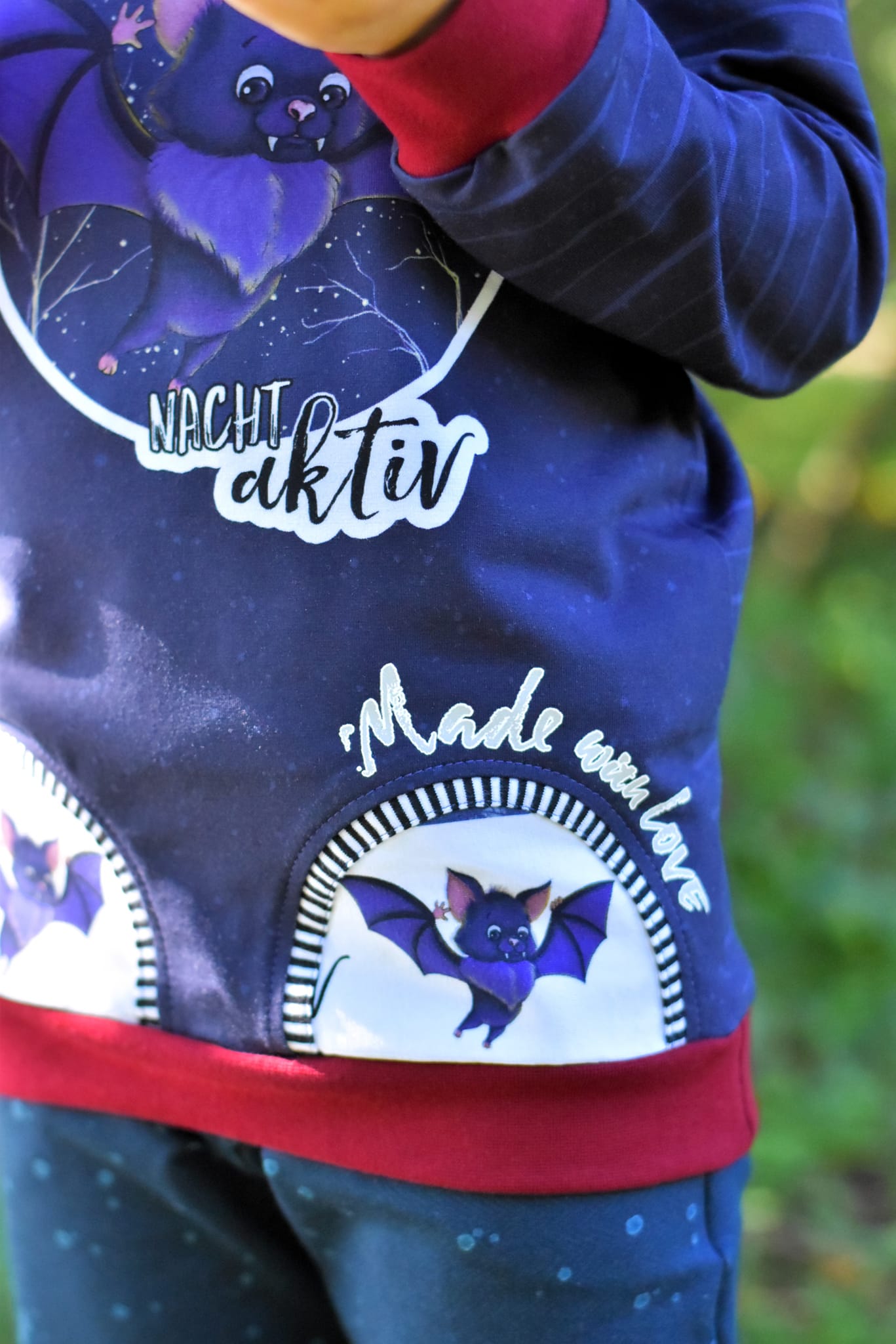 Fuchsfamilie Regenbogen, Namaste & Co Bügelbilder-Bogen