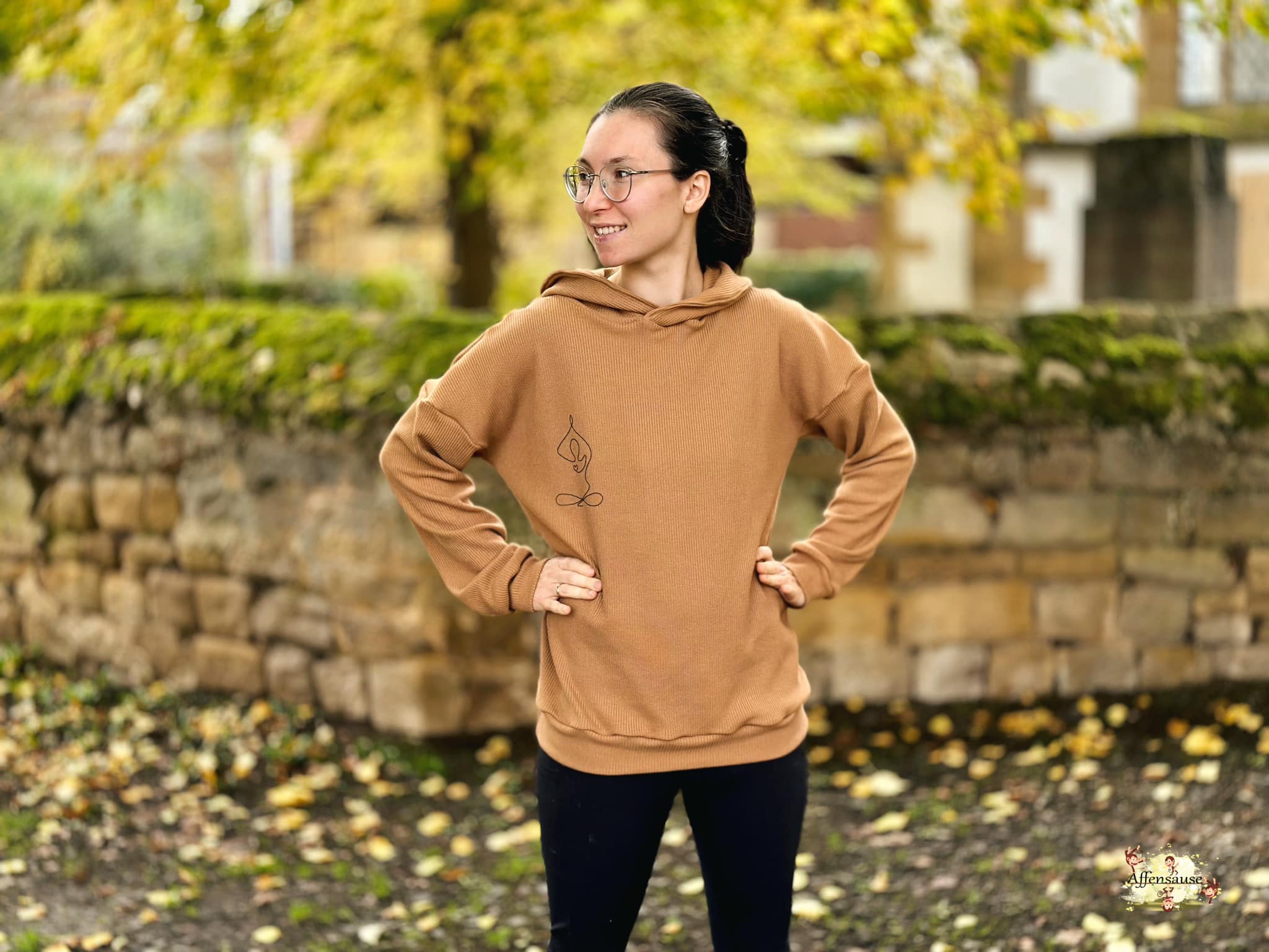 0,5m Strickliebe Ökotex  caramel