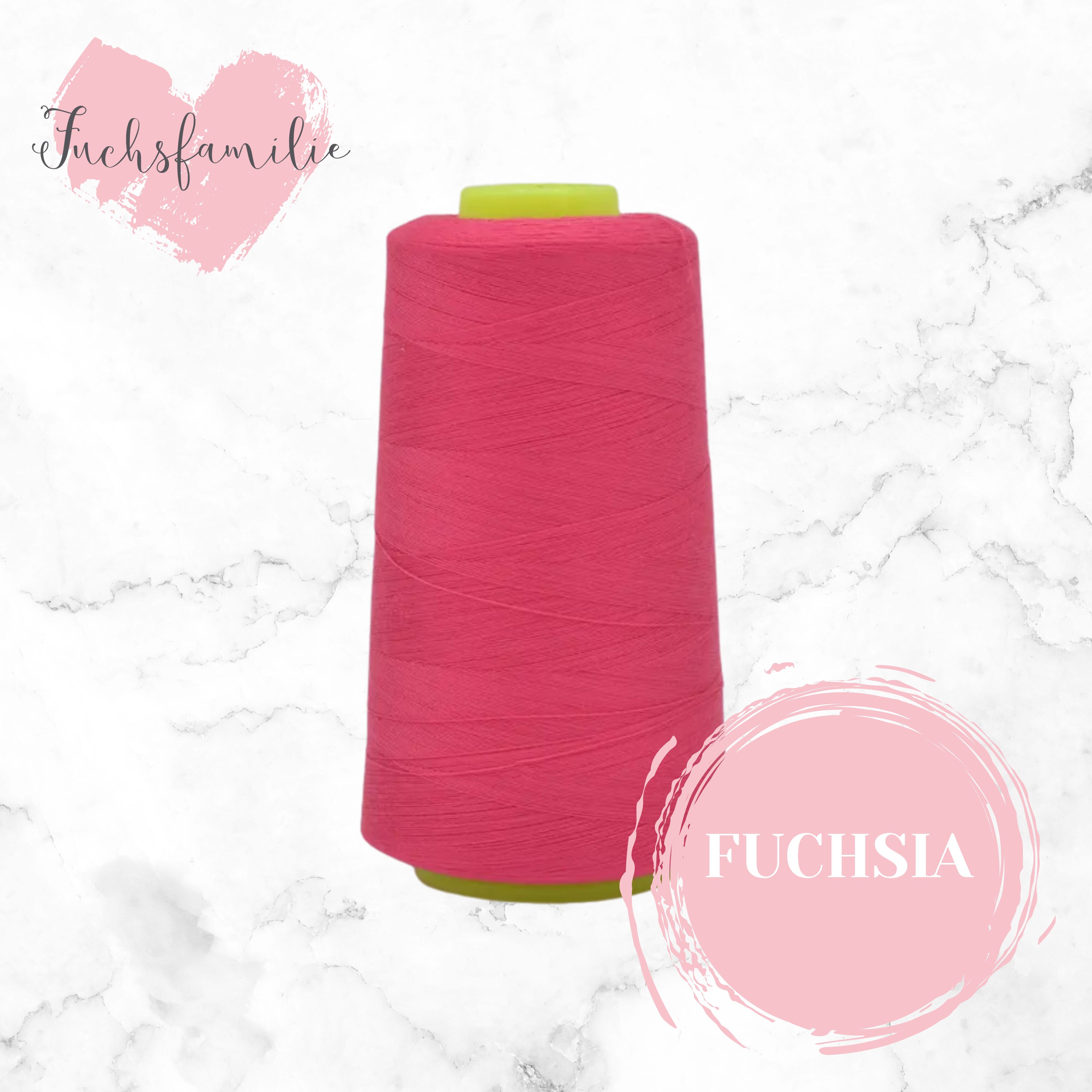 Overlock Garn Fuchsia 170