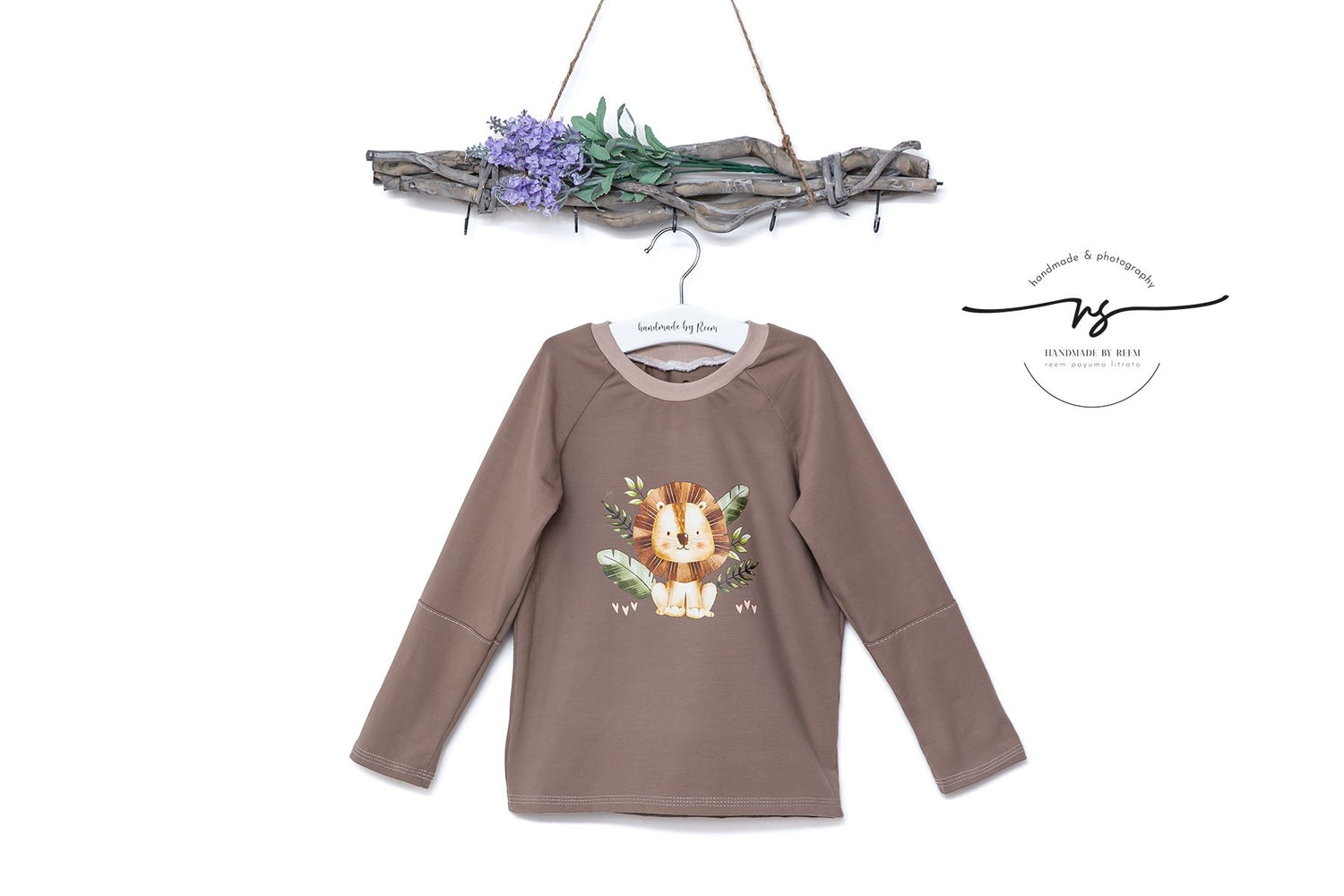 Fuchsfamilie Nilpferd, Löwe & Co Bügelbilder-Bogen