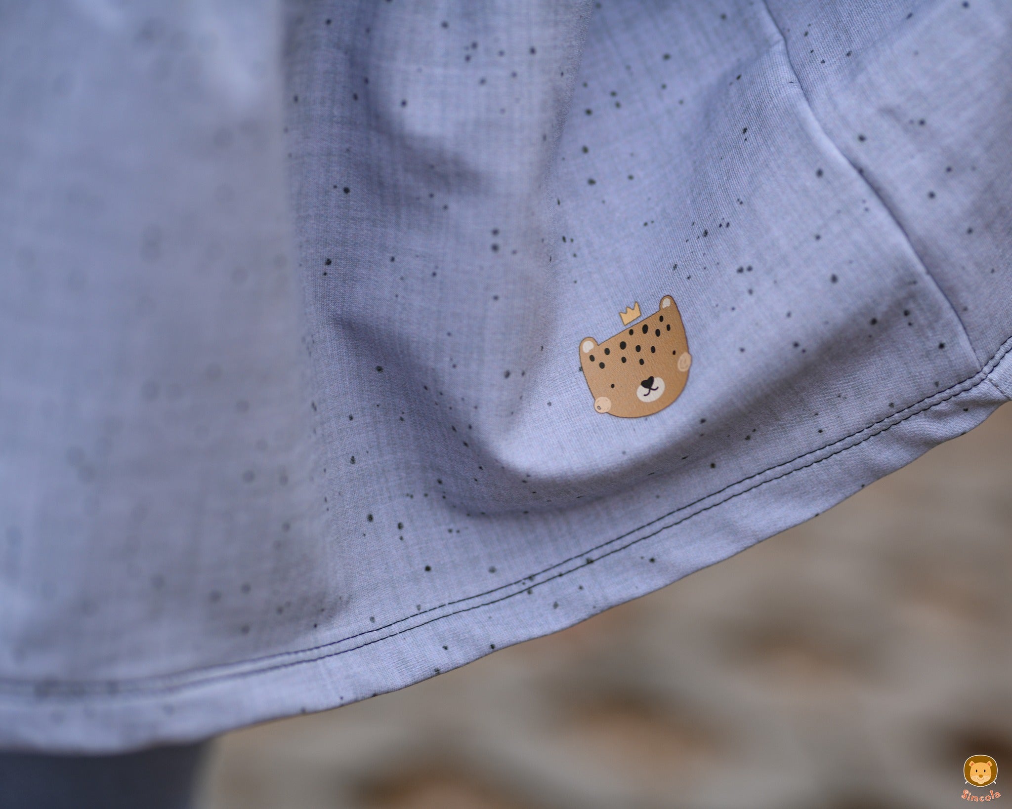 Fuchsfamilie Nilpferd, Löwe & Co Bügelbilder-Bogen