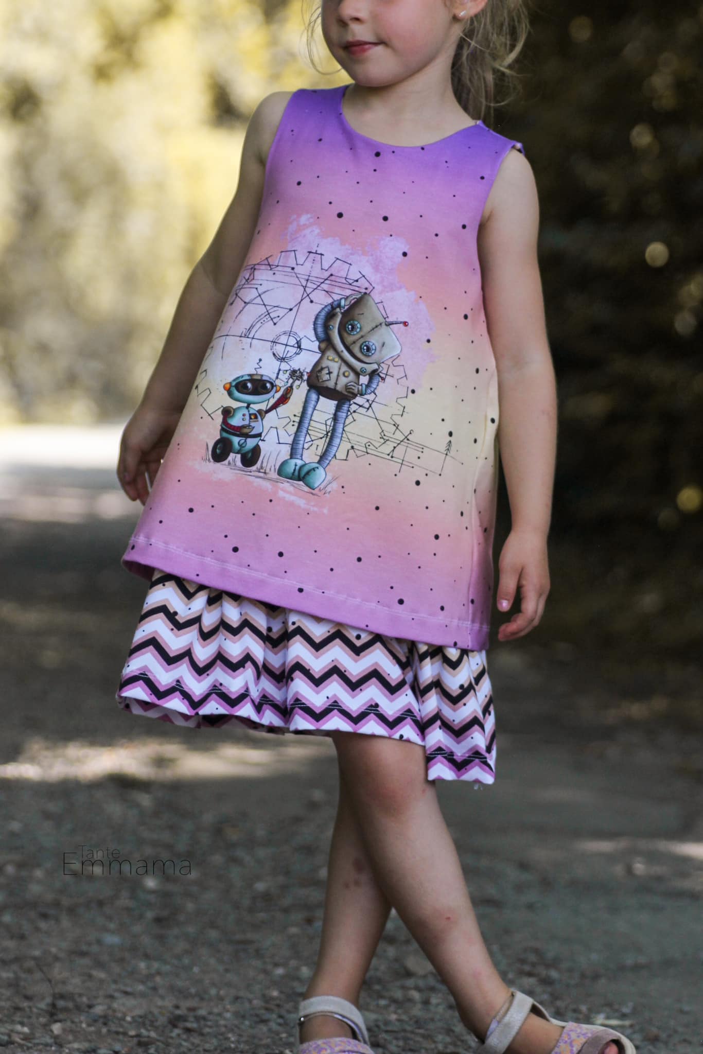 Bio-Jersey "BEEP beep" Verlauf gelblila