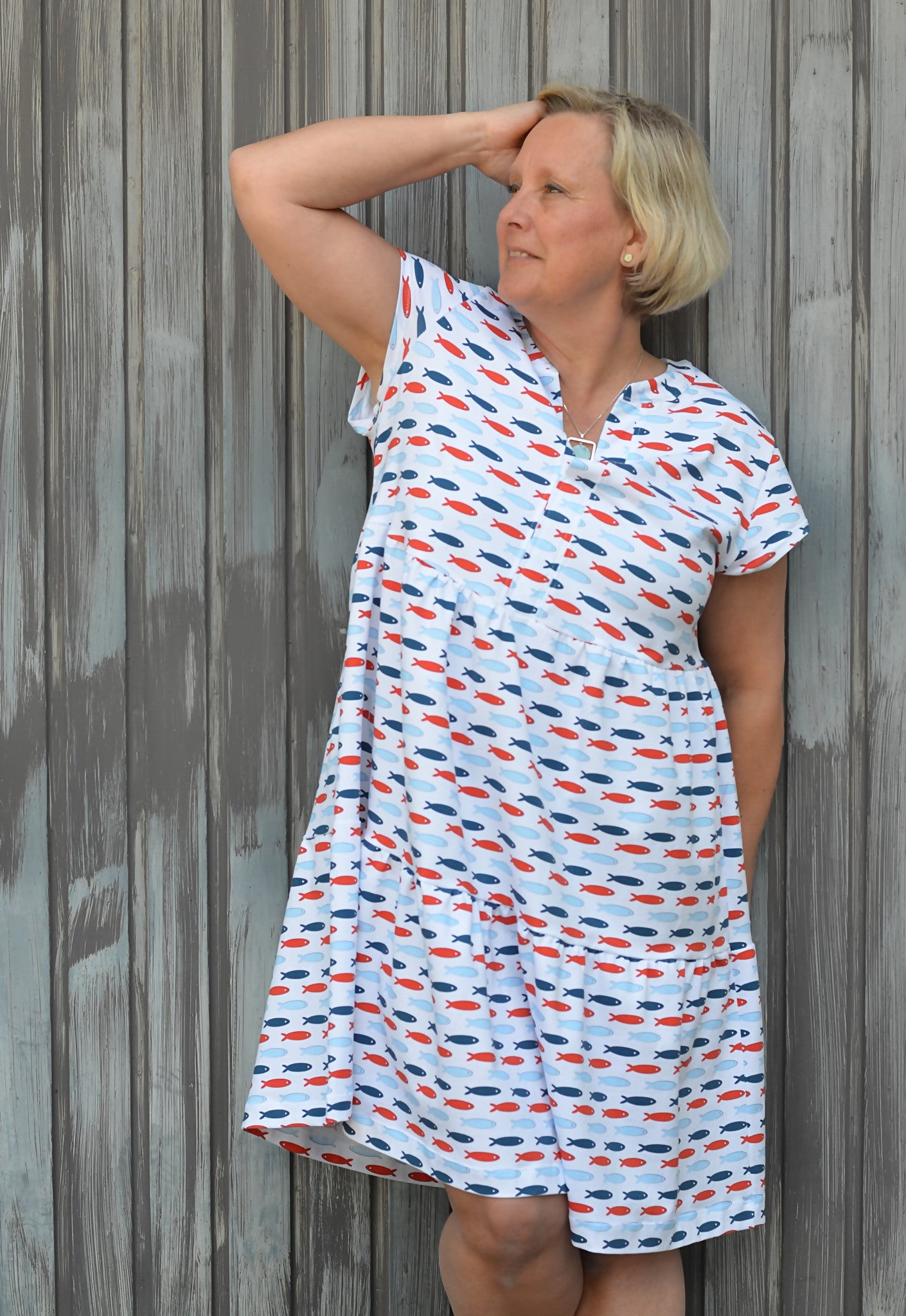 0,5m Bio-Jersey Wal Fische