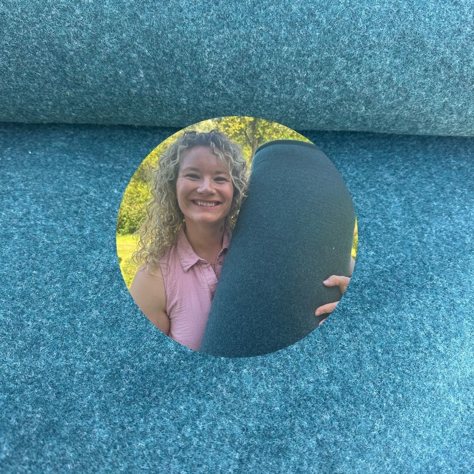 0,5m Merino Fleece petrol