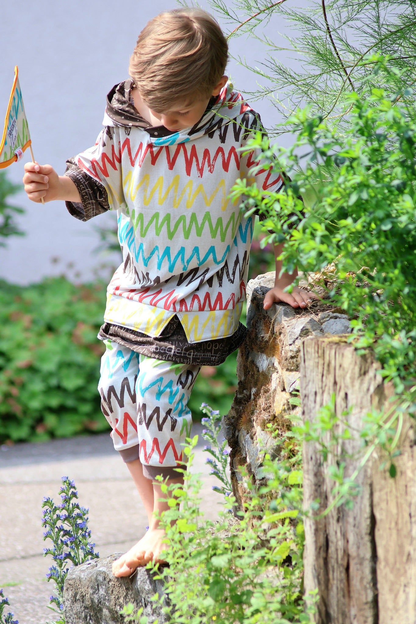 0,5m Bio-Jersey Kindergarten-Charlie