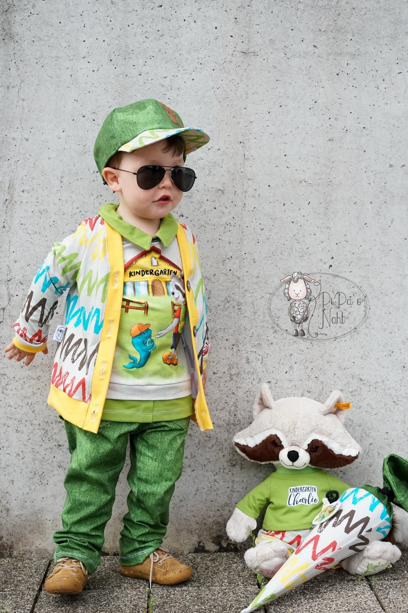 0,5m Bio-Jersey Kindergarten-Charlie