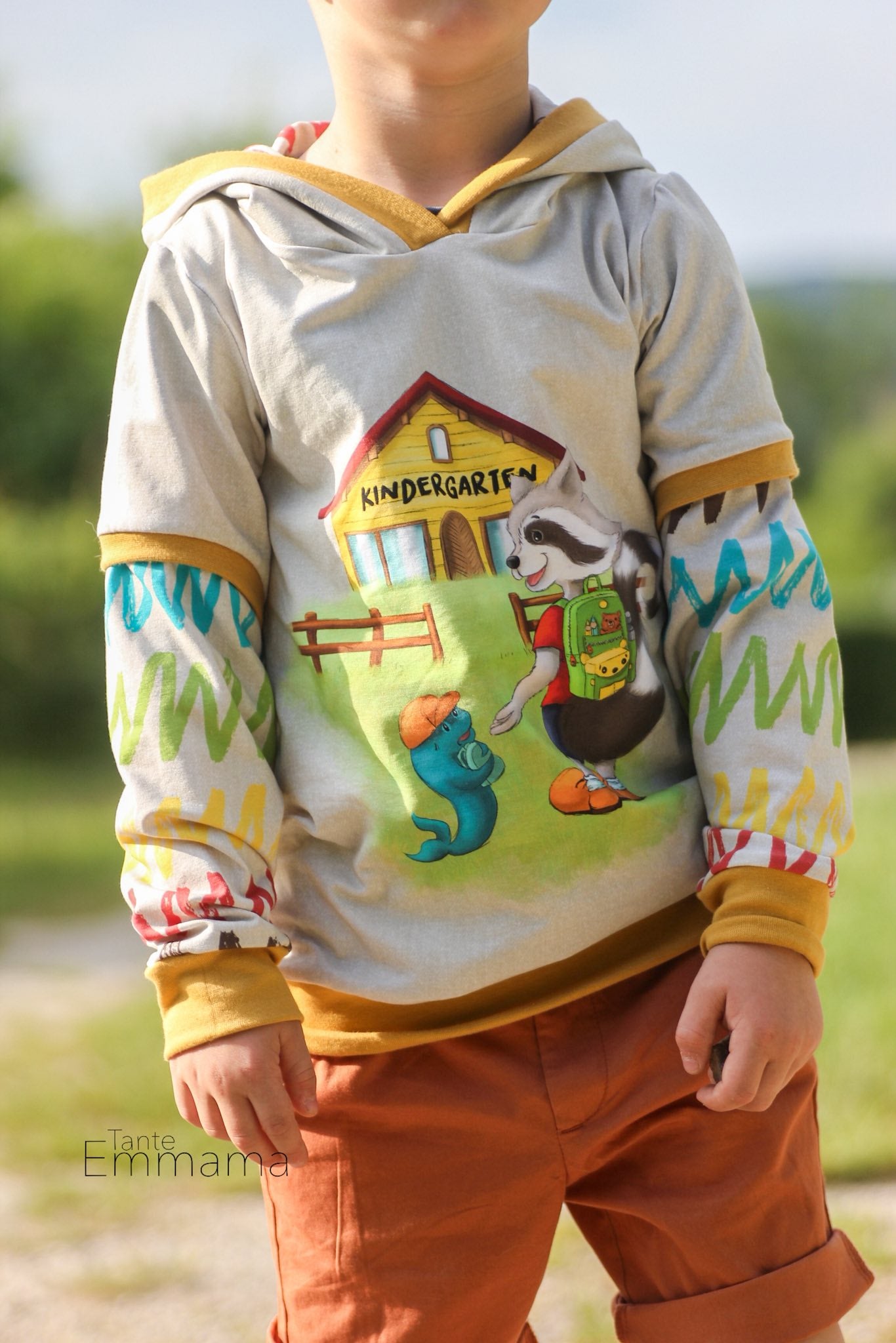 0,5m Bio-Jersey Kindergarten-Charlie