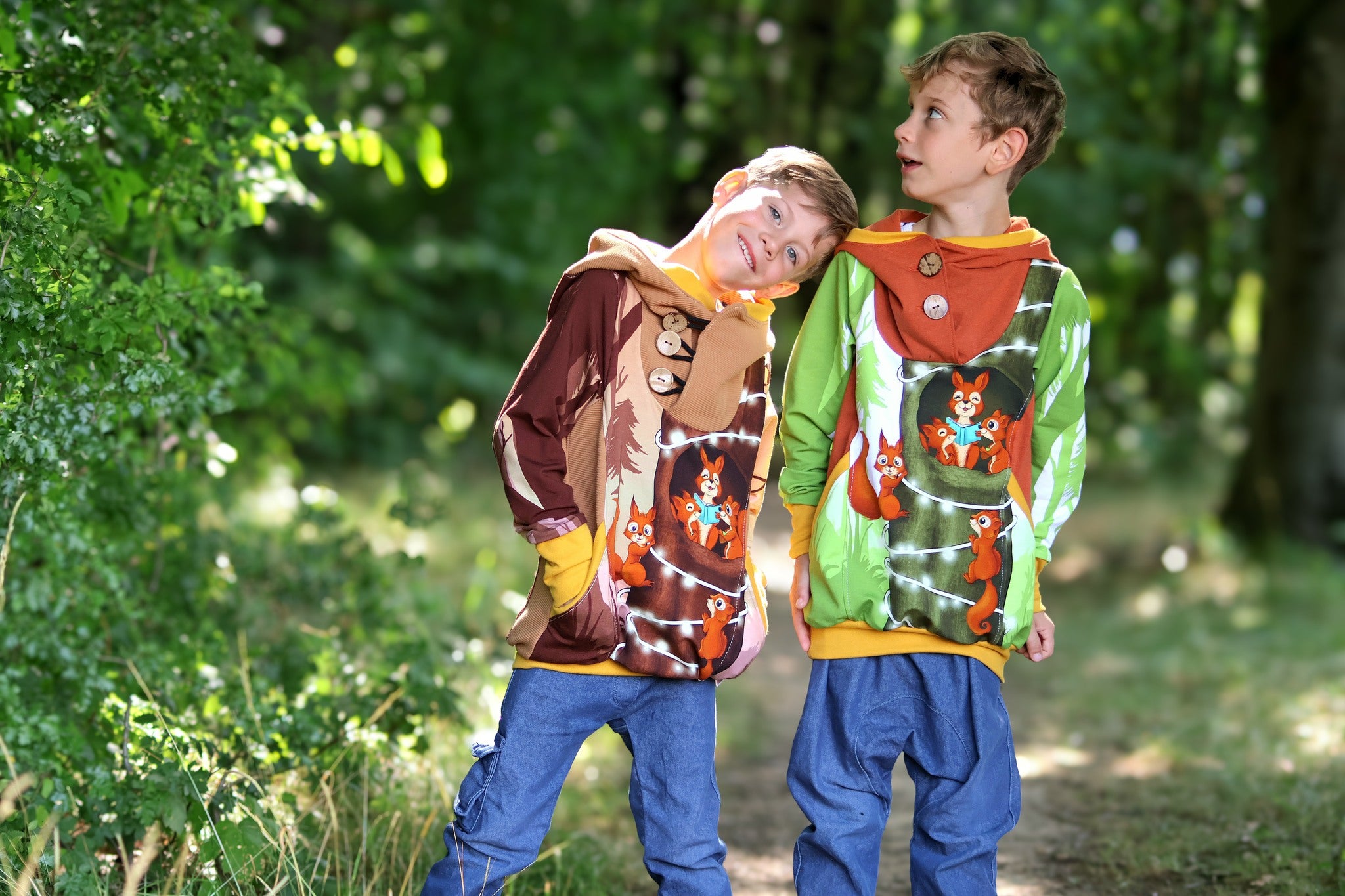 Bio-Sommersweat Eichhörnchenliebe softspring