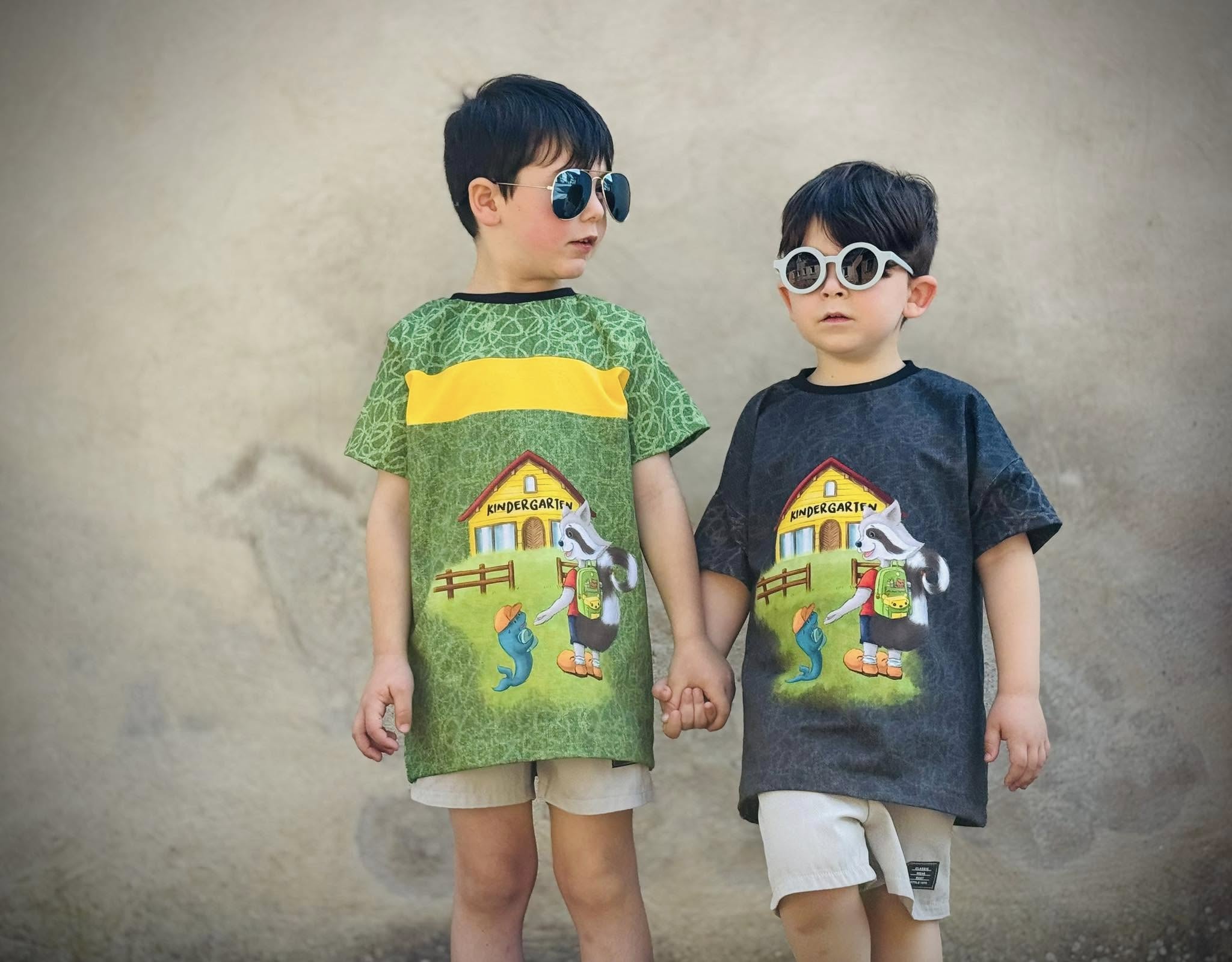 Bio-Sommersweat Kindergarten-Charlie