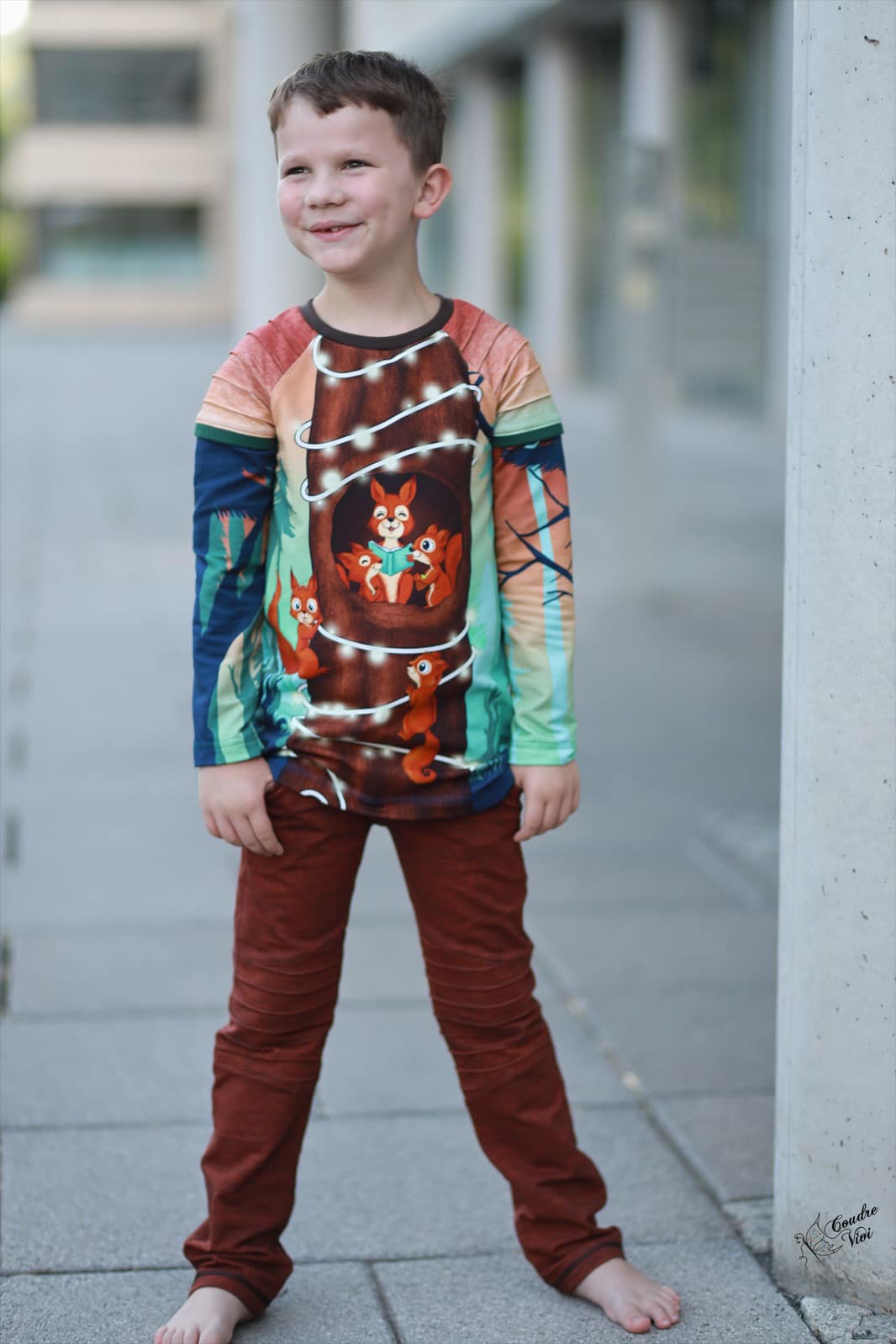 Bio-Sommersweat Eichhörnchenliebe softsummer