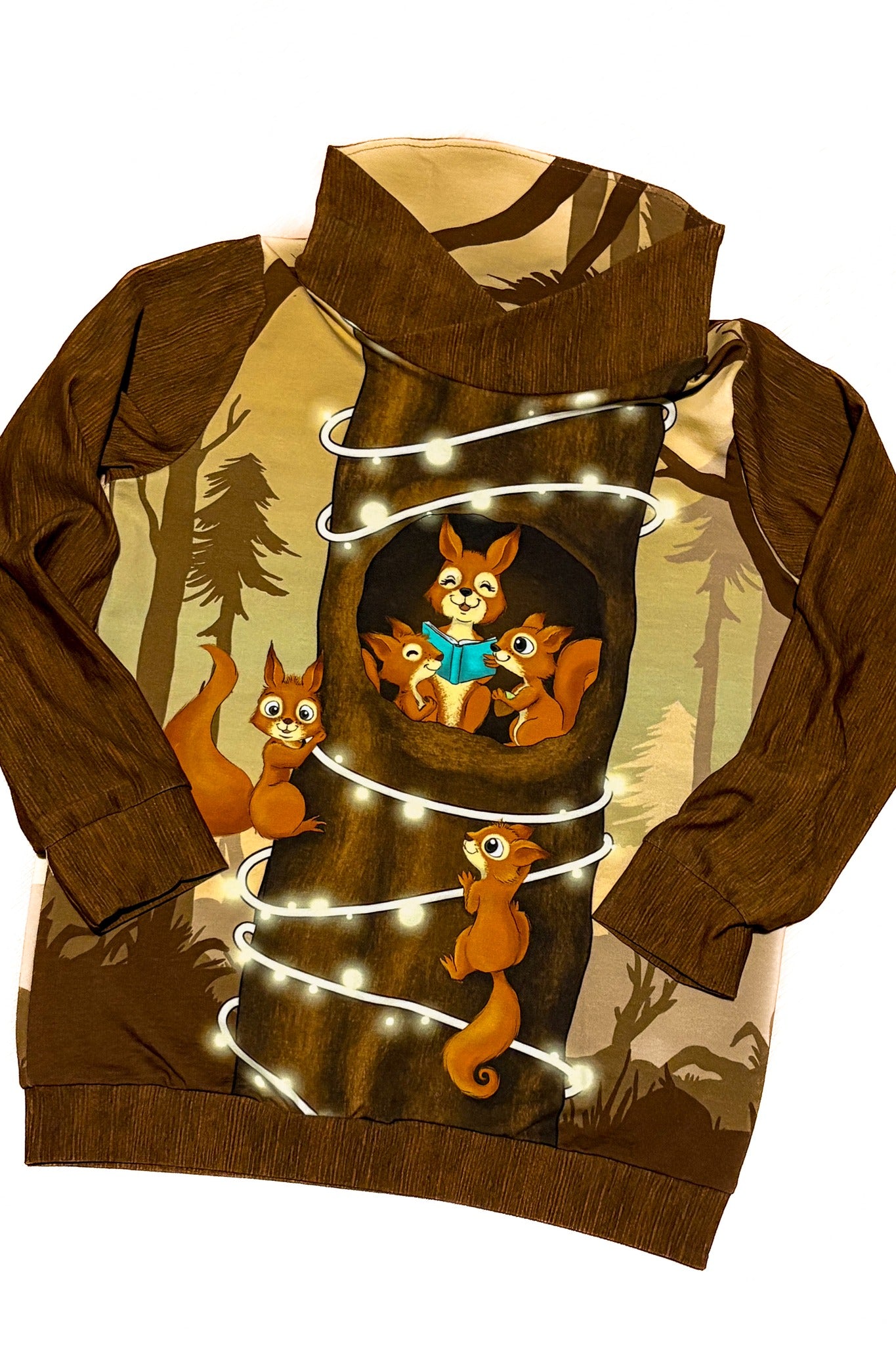 Bio-Sommersweat Eichhörnchenliebe vanillacinnamon