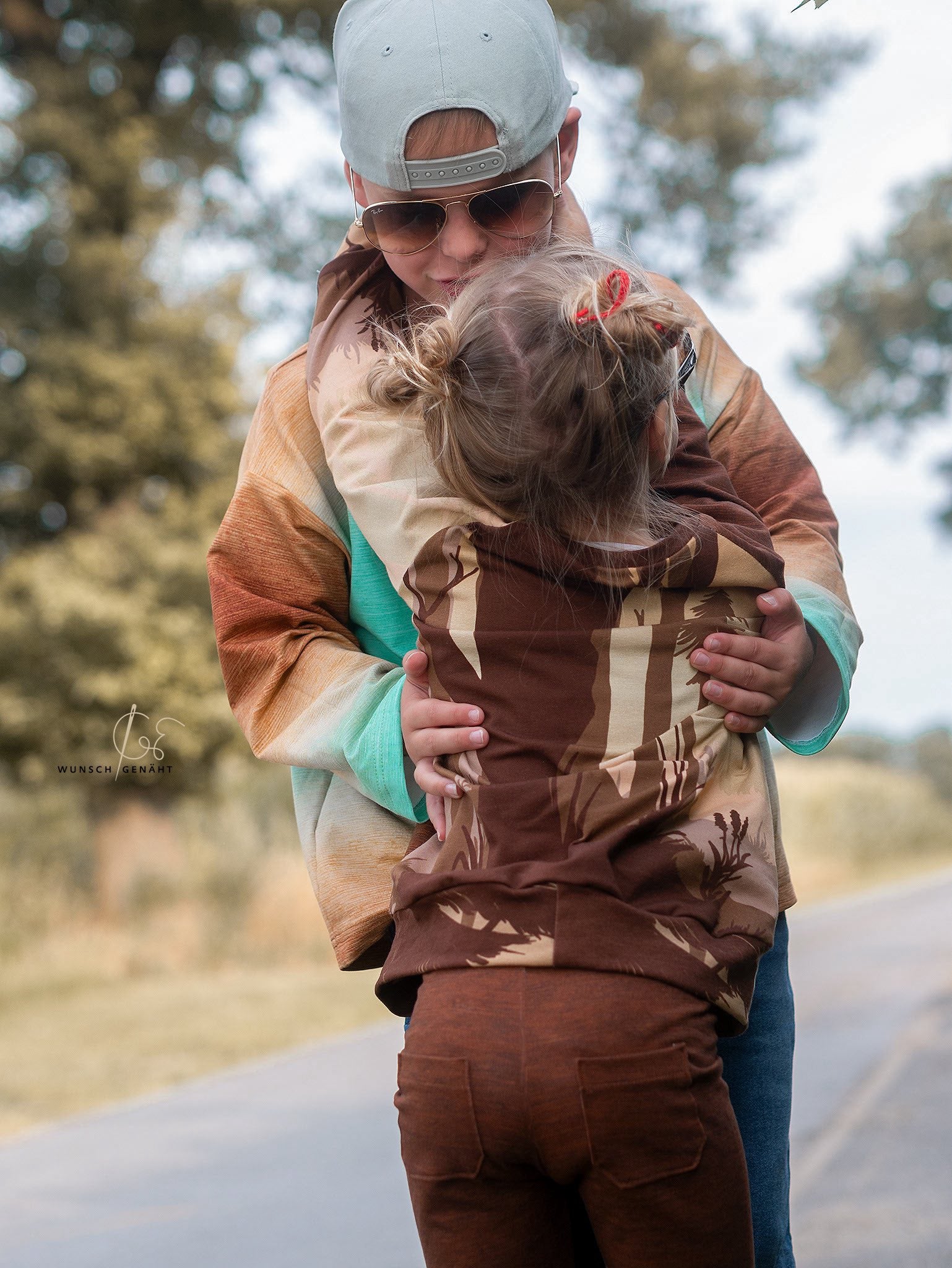 Bio-Sommersweat Eichhörnchenliebe vanillacinnamon