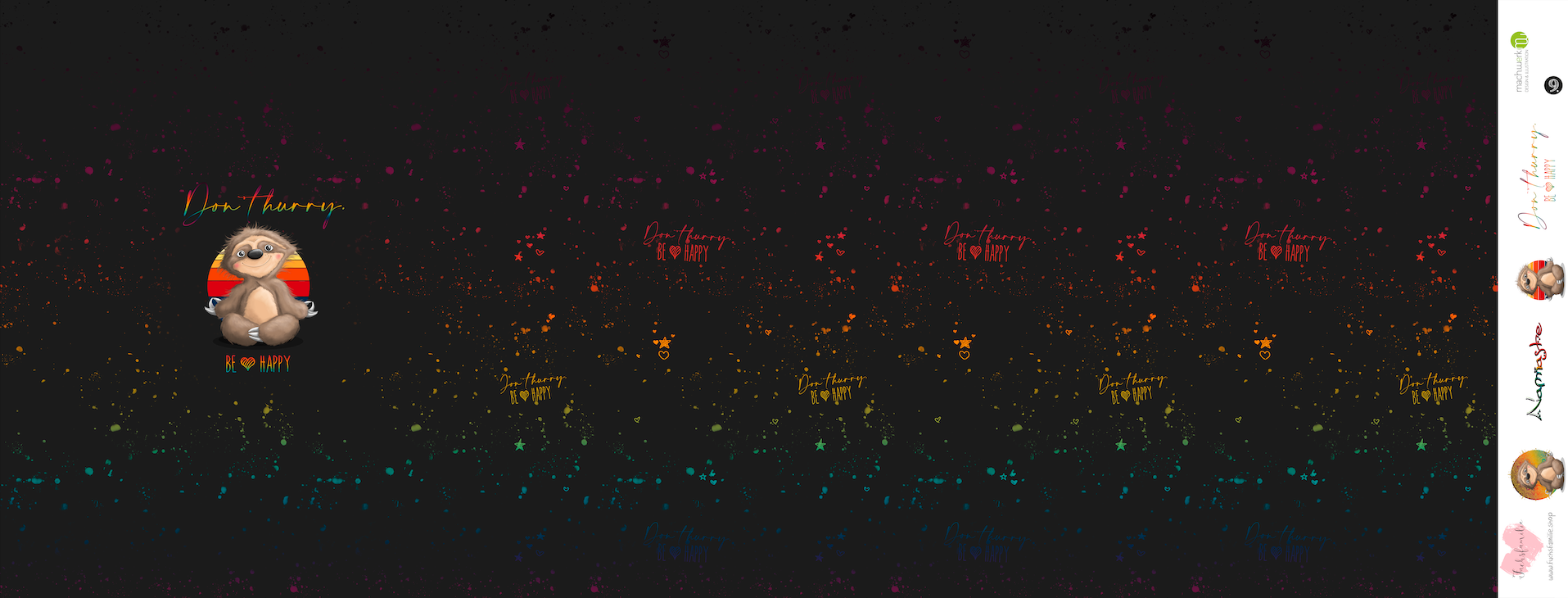 Bio-Sommersweat Faultier "Don&