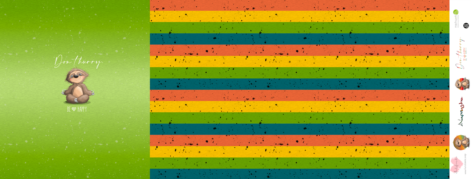 Bio-Sommersweat Faultier "Don&