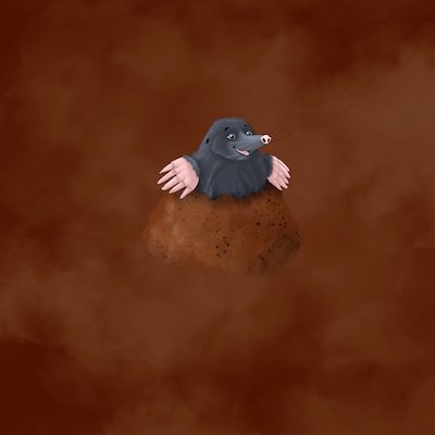 Bio-Jersey MaulwurfLIEBE braun