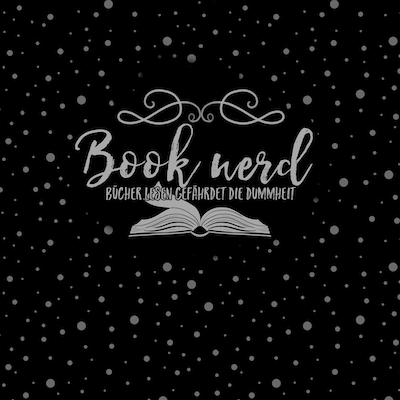 Bio-Jersey "Booknerd" schwarz