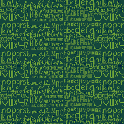 Bio-Jersey Leseratte waldgrün