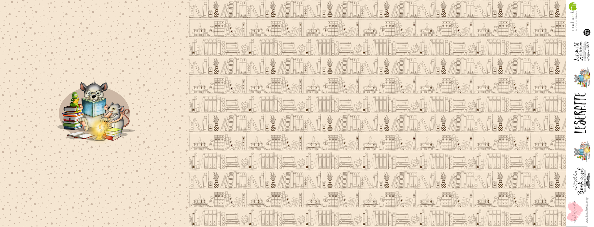 Bio-Jersey Leseratte paper